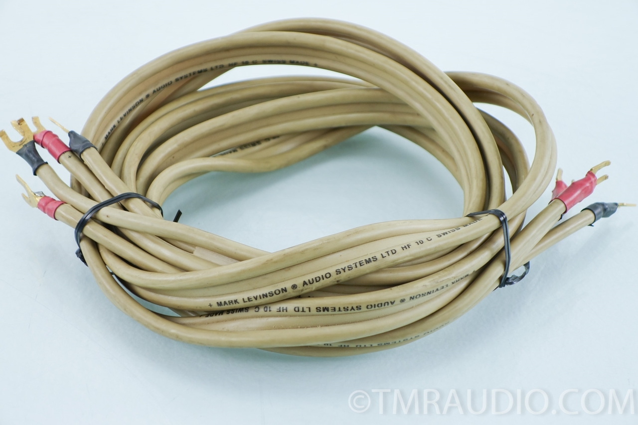 MARK LEVINSON HF 10 C ケーブル Mark Levinson HF 10 C Speaker Cables; 23ft Unterminated Pair