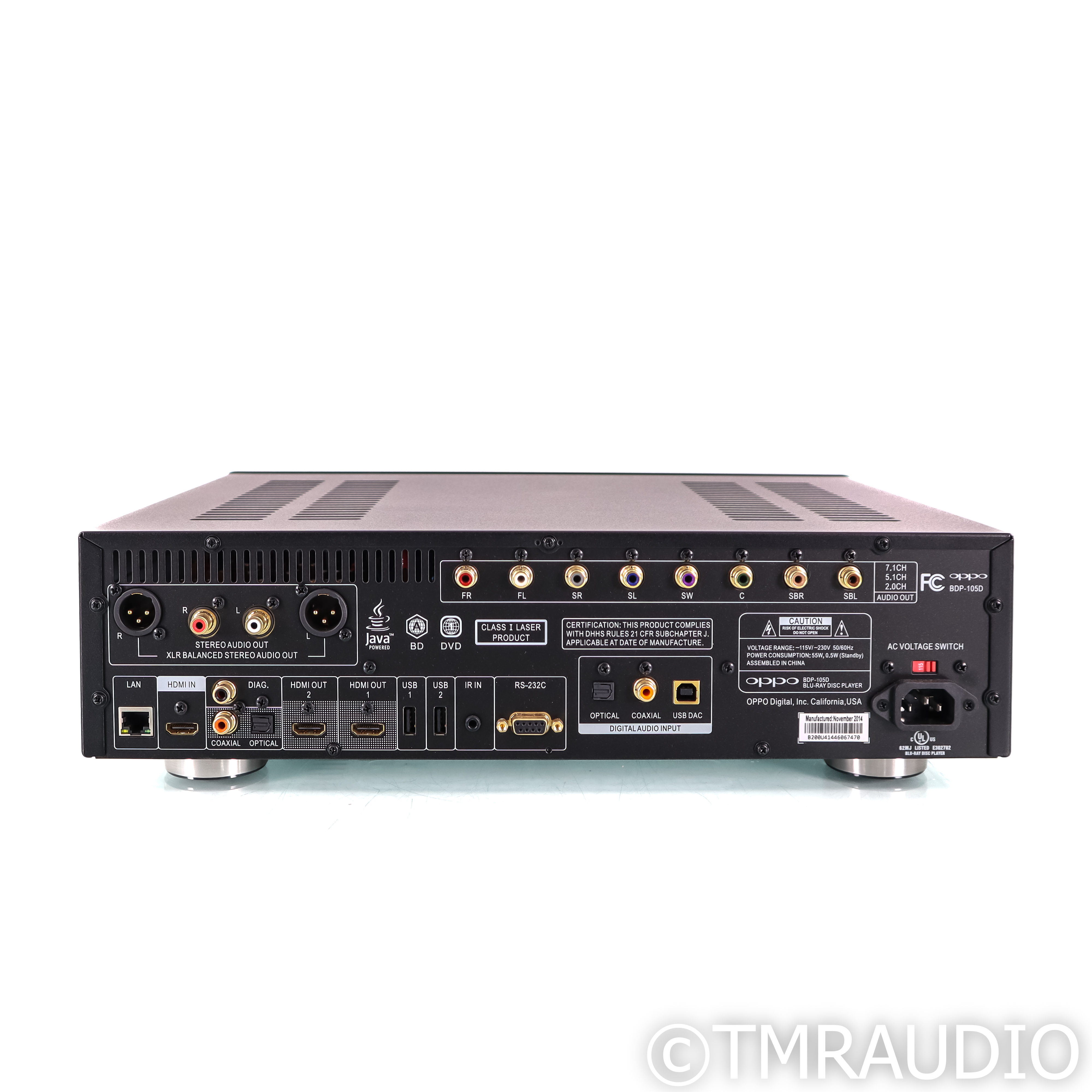 Oppo BDP-105D Universal Blu-Ray Disc Player - The Music Room