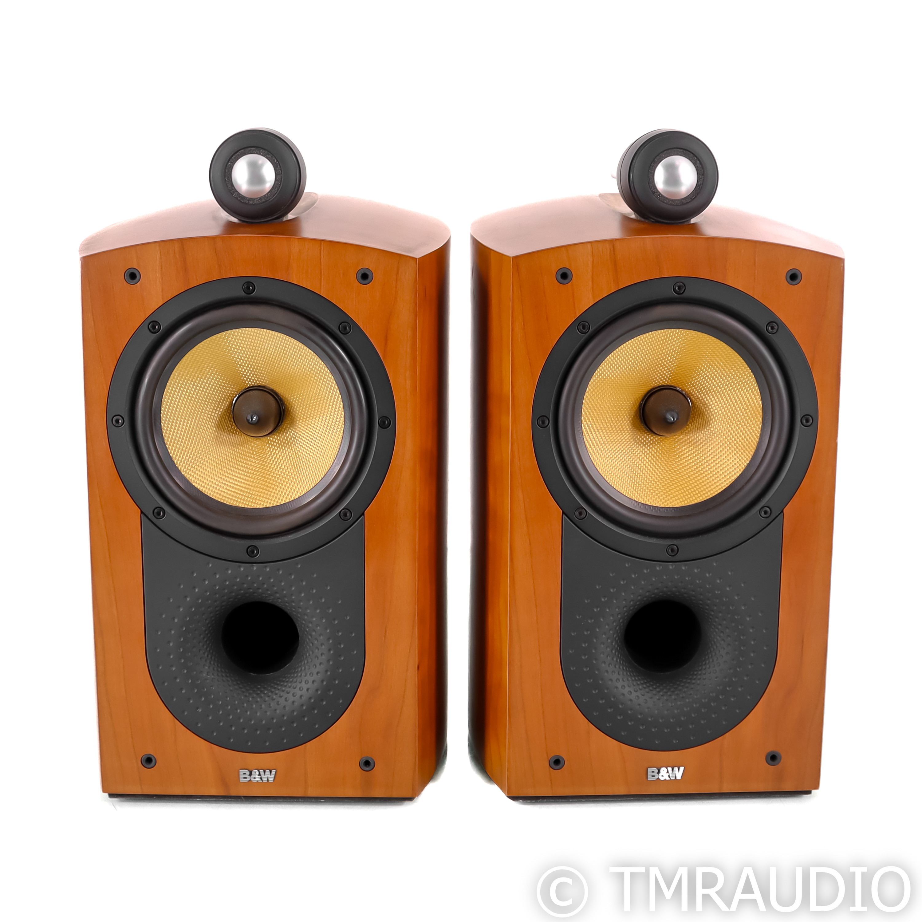 B&W ノーチラス Nautilus 805 B&W Nautilus 805 Bookshelf Speakers; Pair Cherry - The Music Room