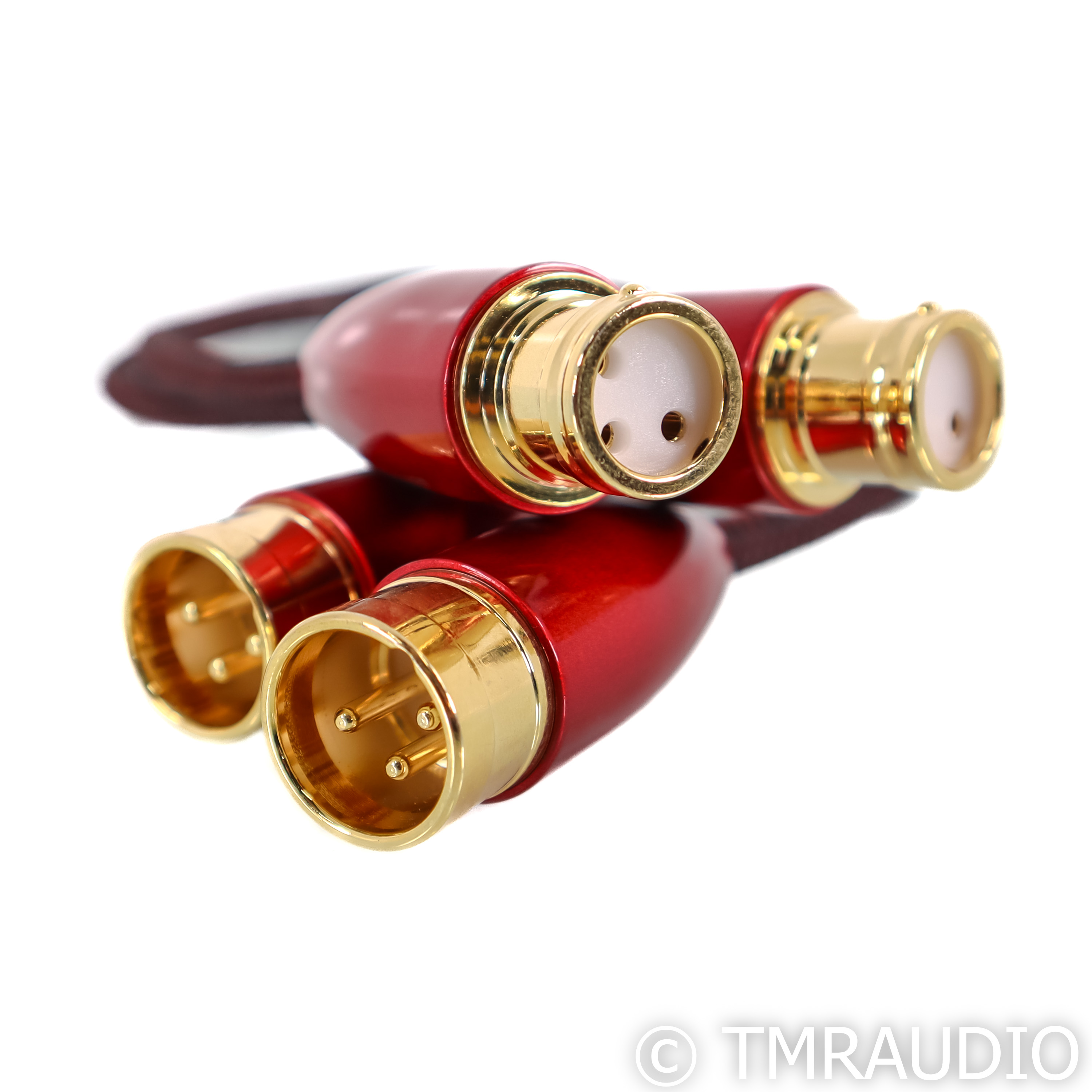 Câble AudioQuest Red River XLR 1 Mètre (paire) - Ouvert Mais Jamais Utilisé