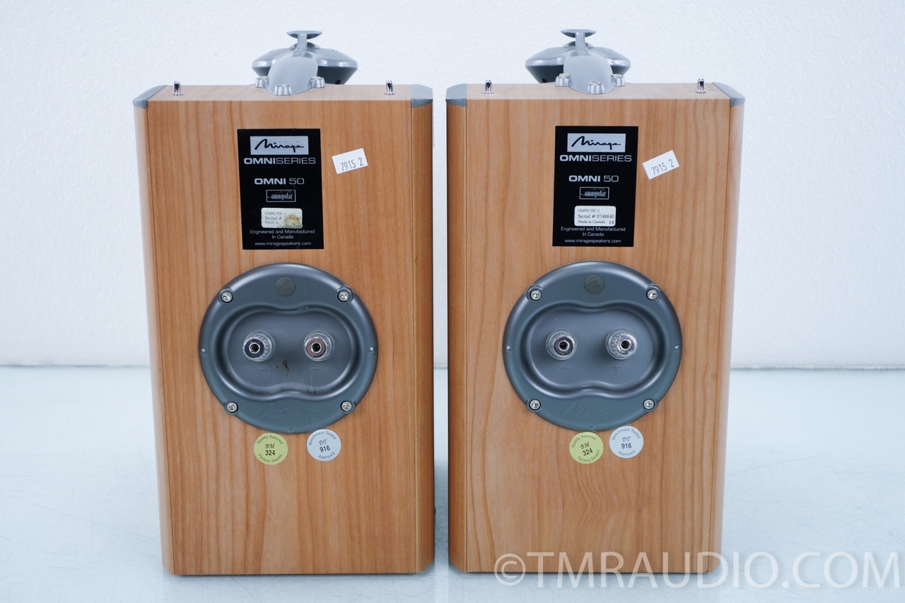Mirage Omni 50 Mirage Omni Series; Omni-50 Bookshelf Speakers