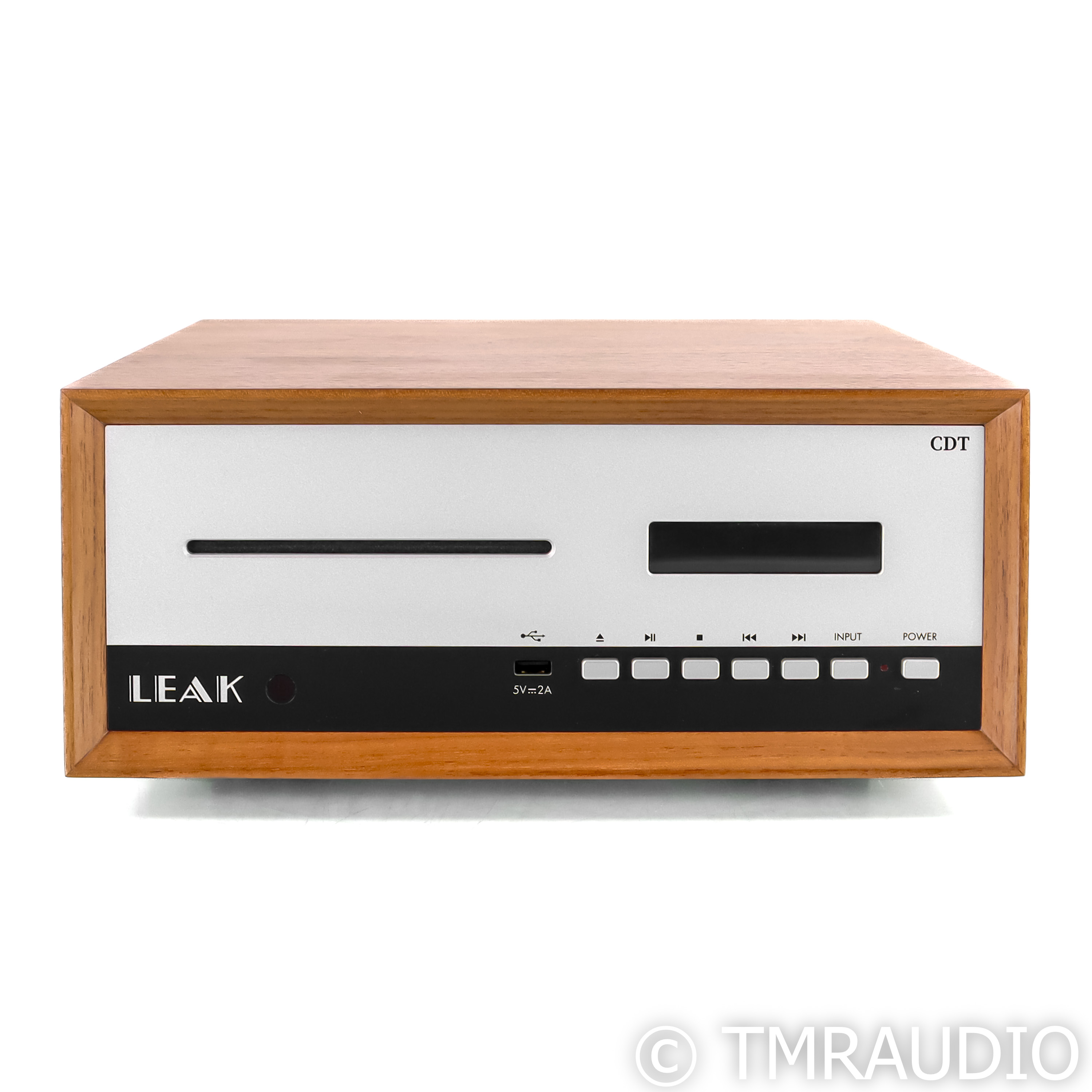 Leak CDT CD Transport; Walnut - The Music Room