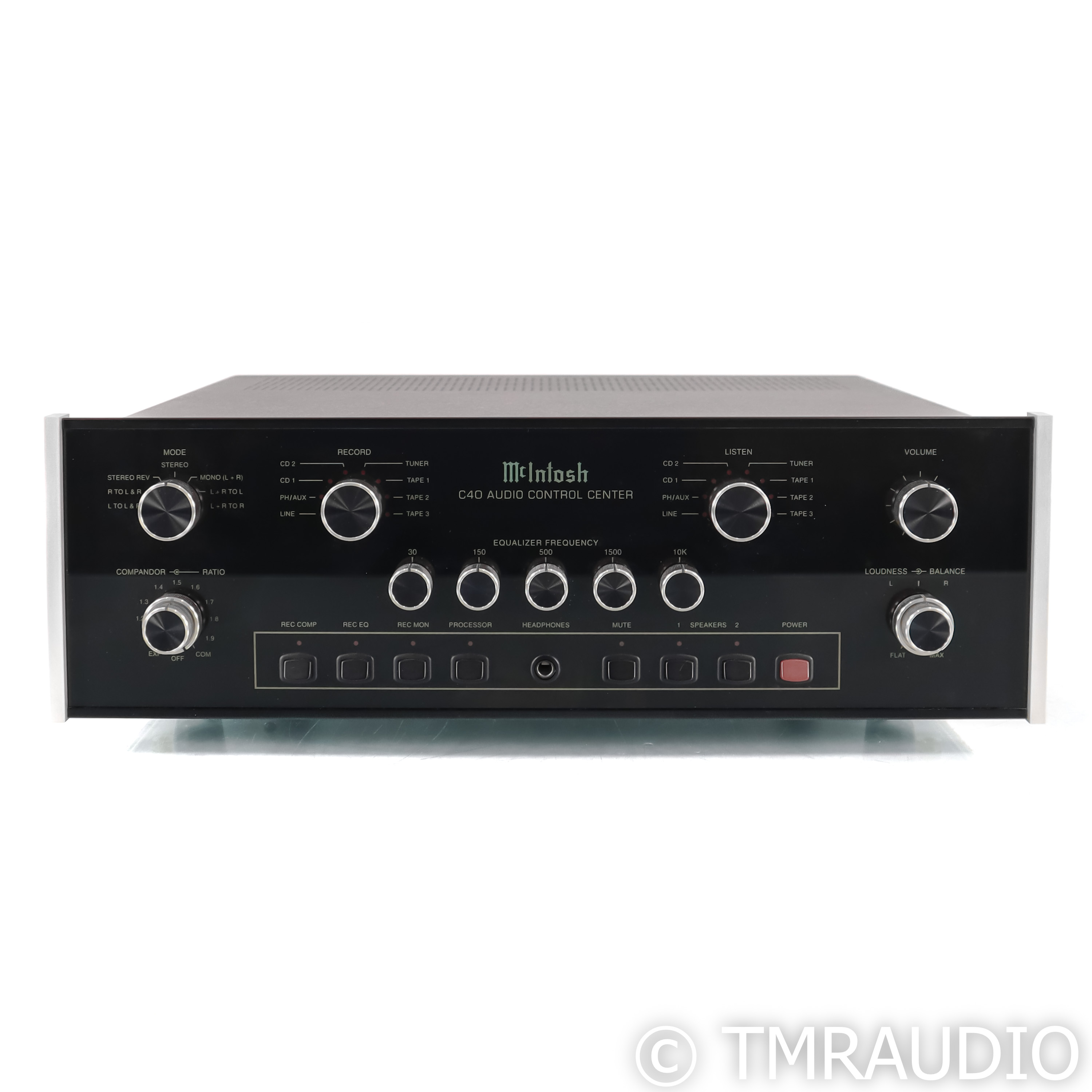 アンプ Macintosh C40 audio control center McIntosh C40 2-Channel Solid State Audio Control Center