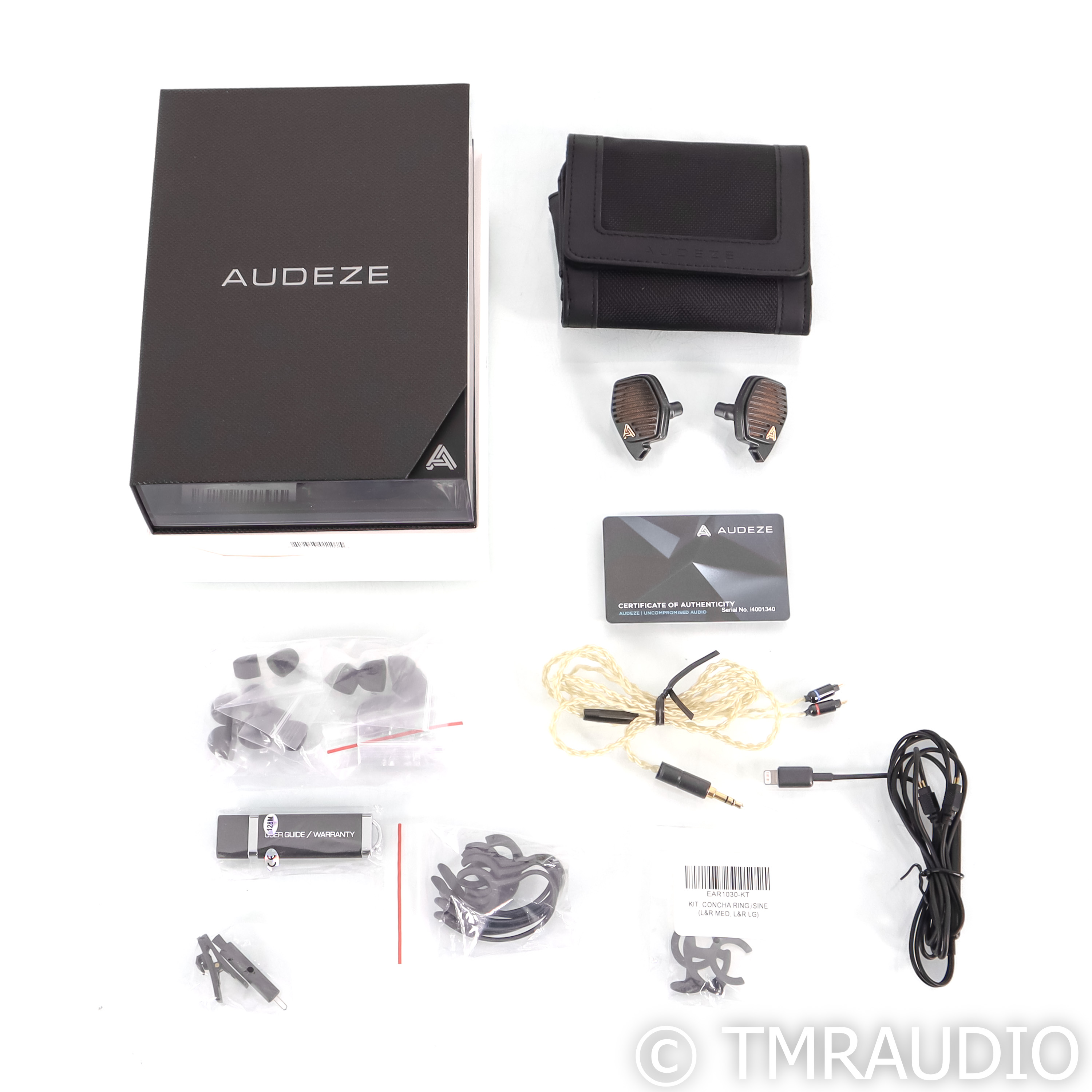 Audeze LCD-i4 Planar Magnetic In Ear Headphones; LCDi4; IEM The
