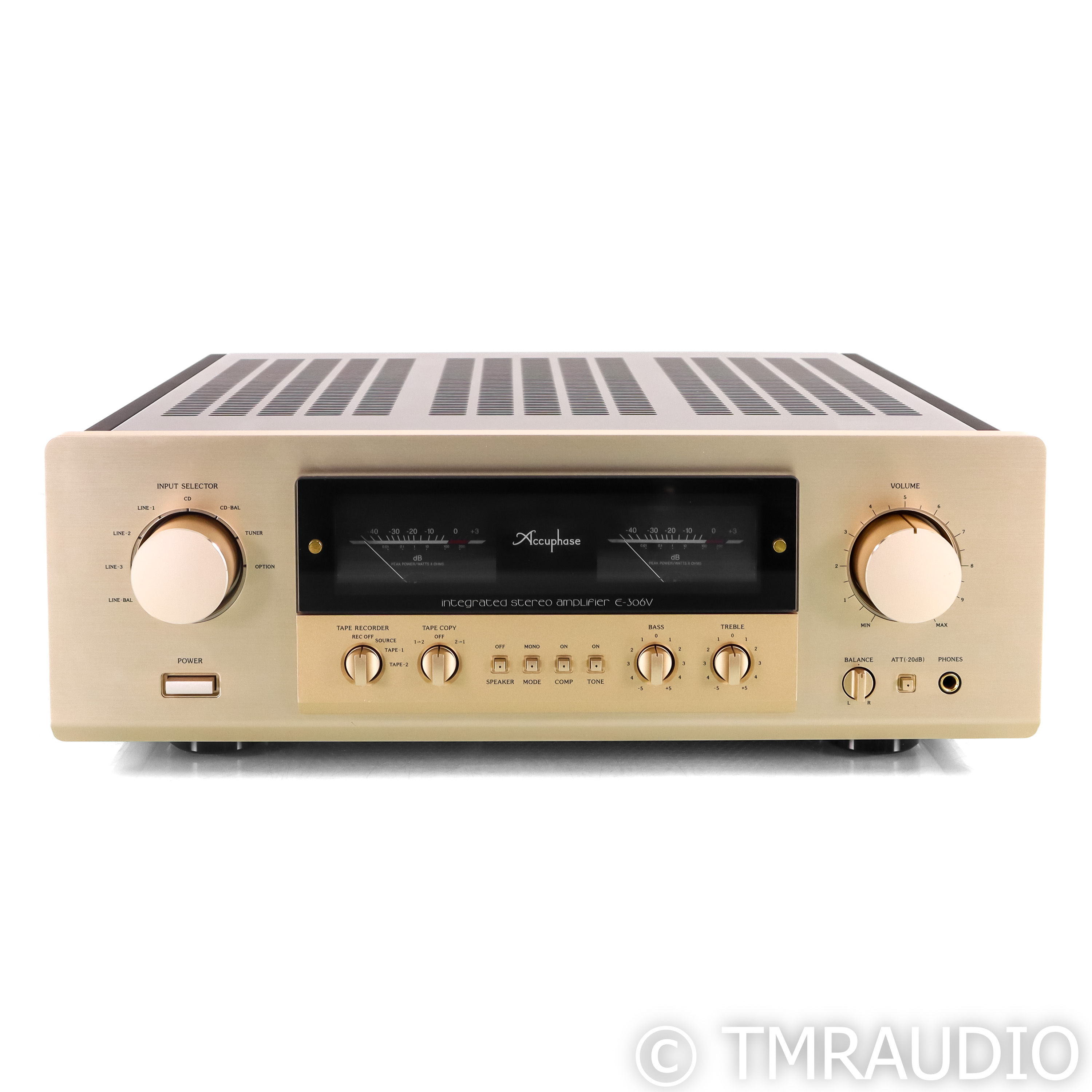 Accuphase E-306V Stereo Integrated Amplifier; E306V; Gold - The 
