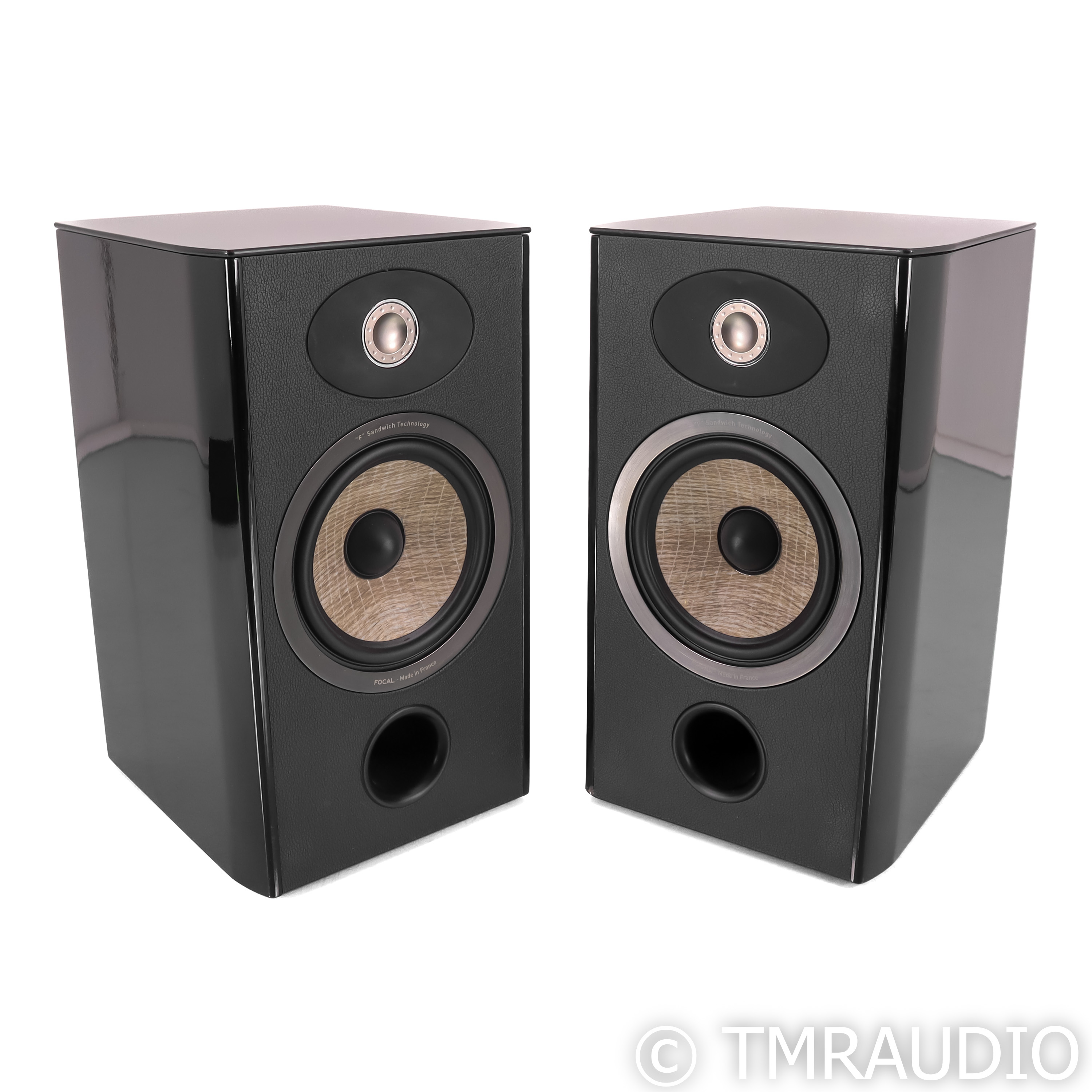 Focal Aria 906 Bookshelf Speakers; Black Pair The Music Room