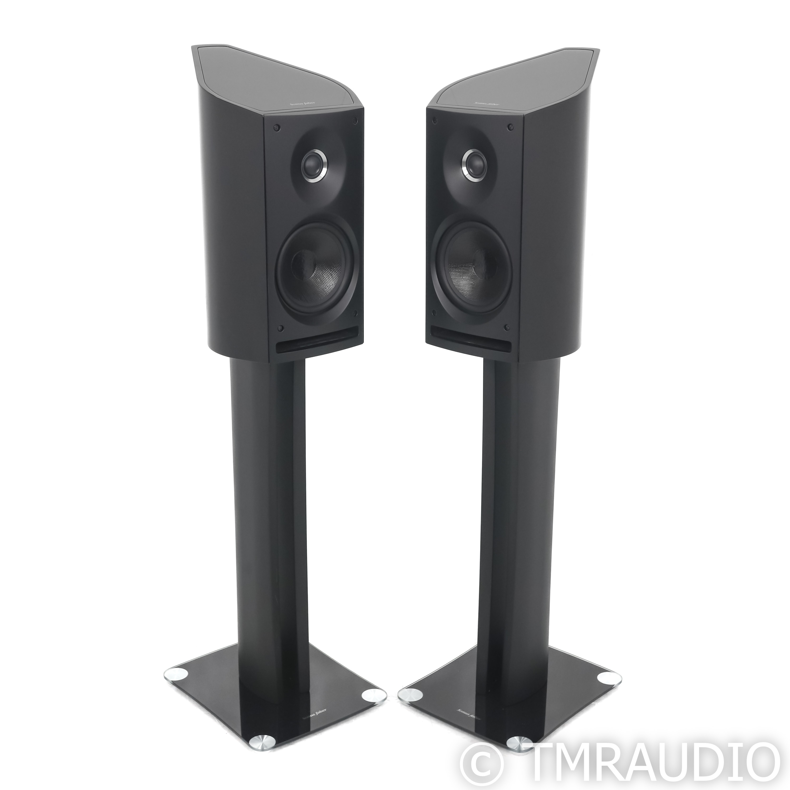 Sonus faber venere2.0 スピーカー スタンド込みブラック Sonus Faber Venere 2.0 Bookshelf Speakers; Black Pair w/ Stands