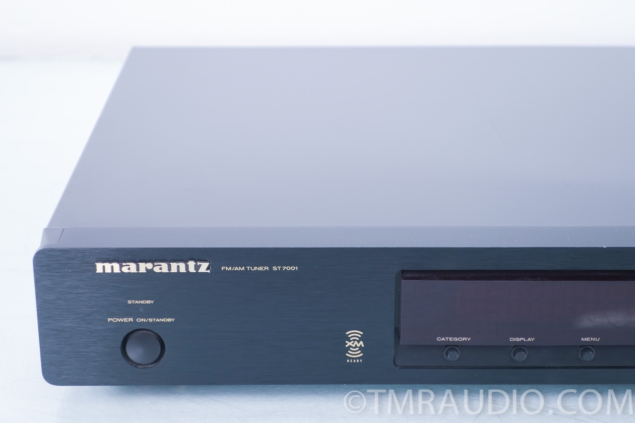 Marantz ST7001 FM/AMチューナー 音質良好 ブラック マランツ マランツ Marantz ST7001 チューナー @44253 / 中古オーディオ買取