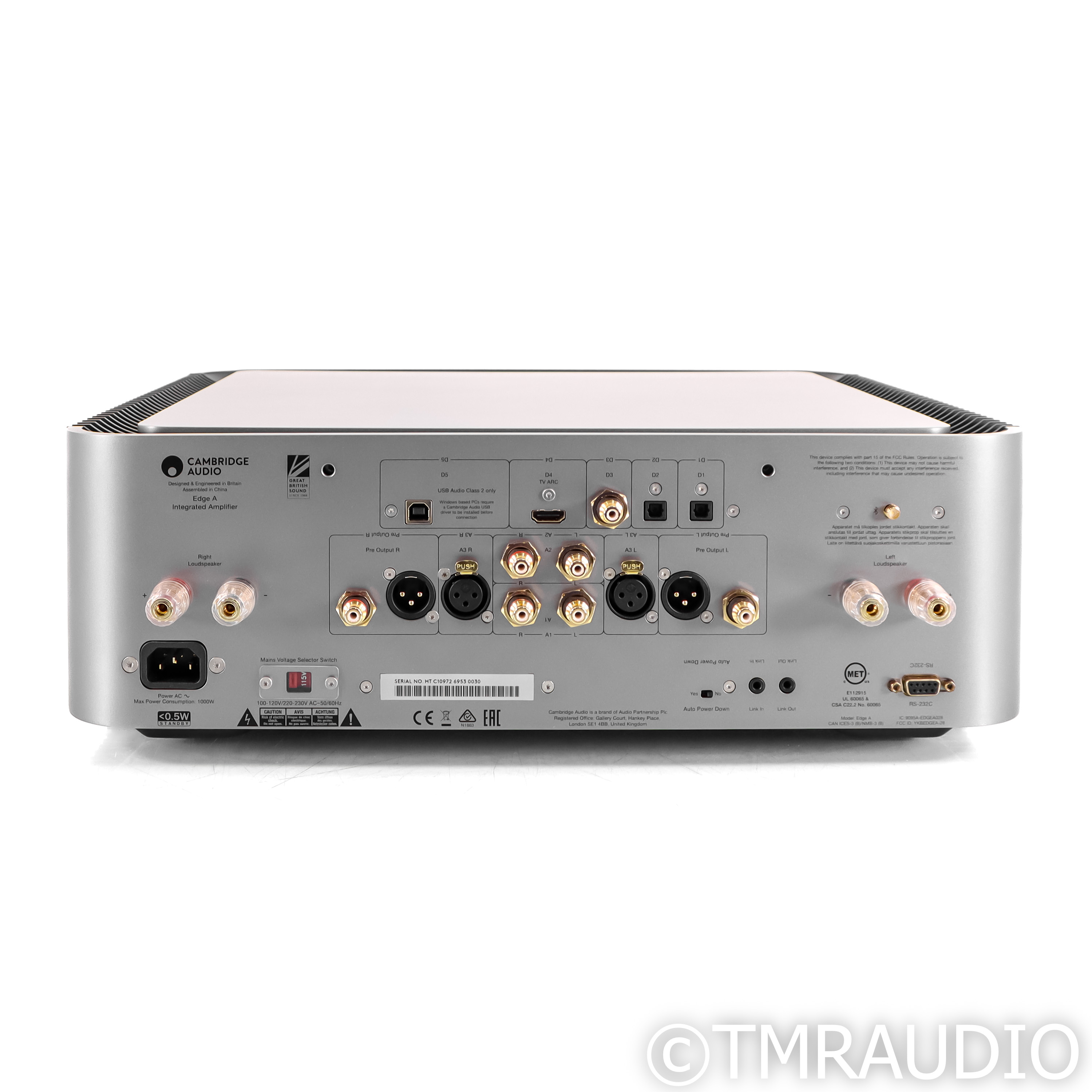 AMIページ Cambridge Audio Edge A Stereo Integrated Amplifier (Open Box