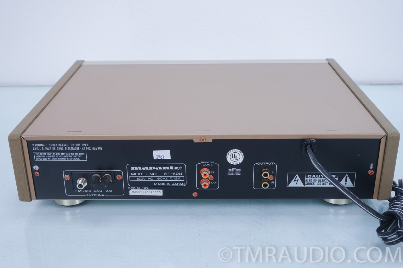 Marantz ST-50 Synthesized FM / AM Stereo Tuner - The Music Room