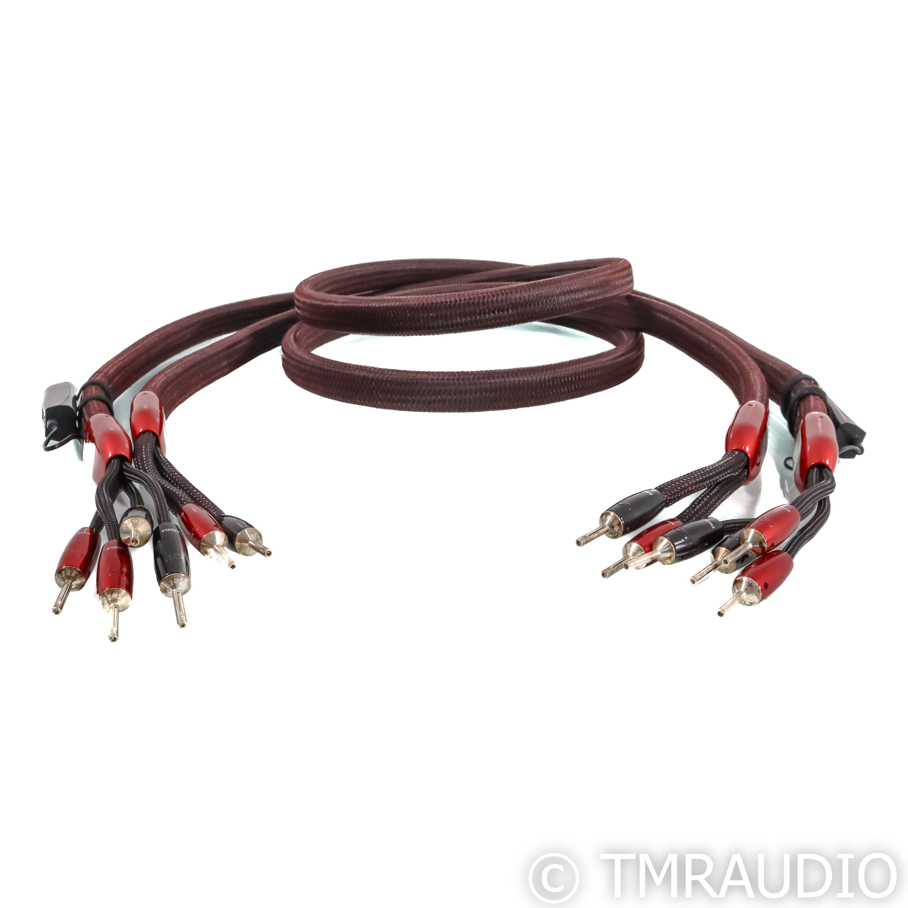 邦楽 SWEETER THAN SWEET / VISION QUESTA AudioQuest Redwood BiWire Speaker Cables; 8ft Pair; 72v