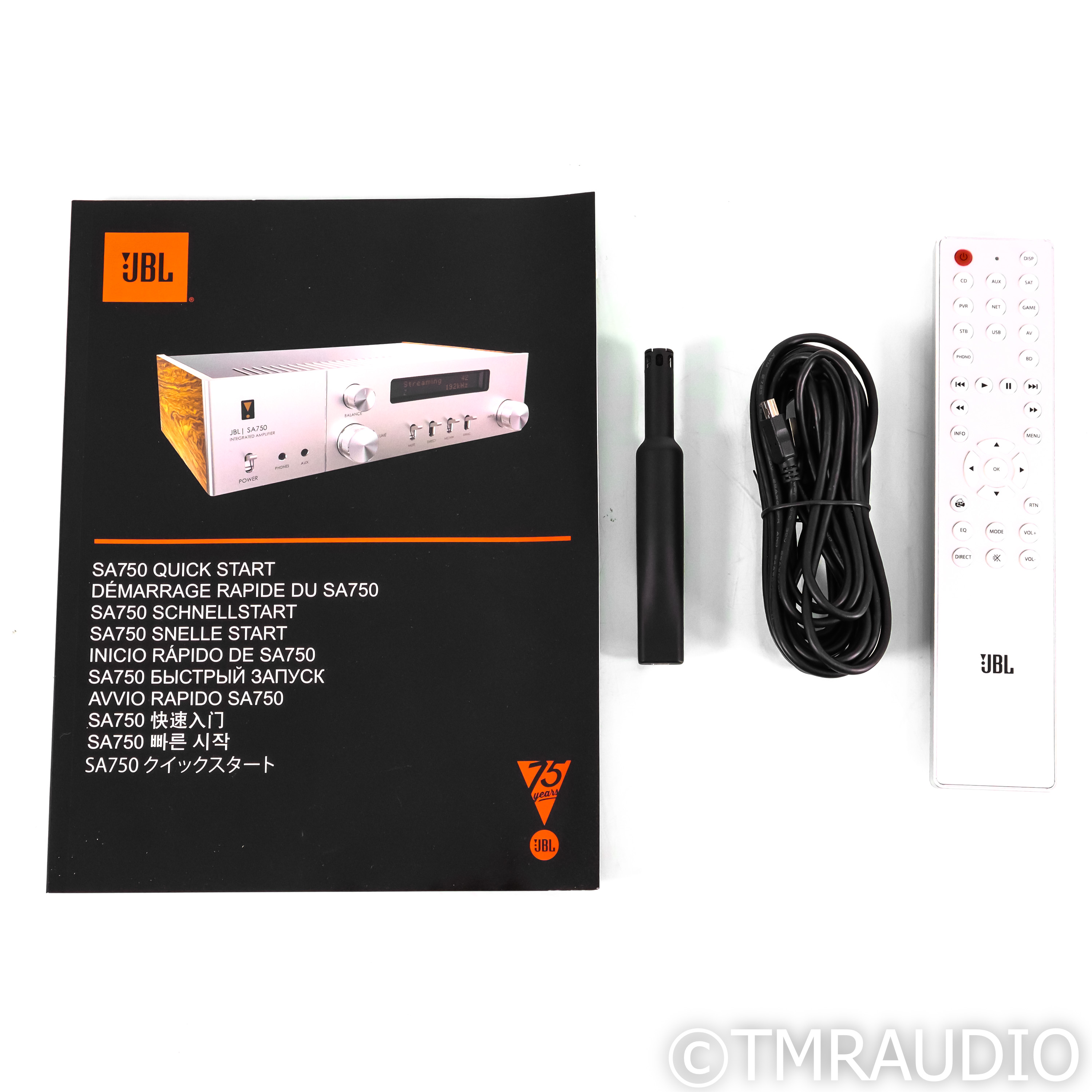 JBL SA750 Wireless Streaming Integrated Amplifier; MM & MC
