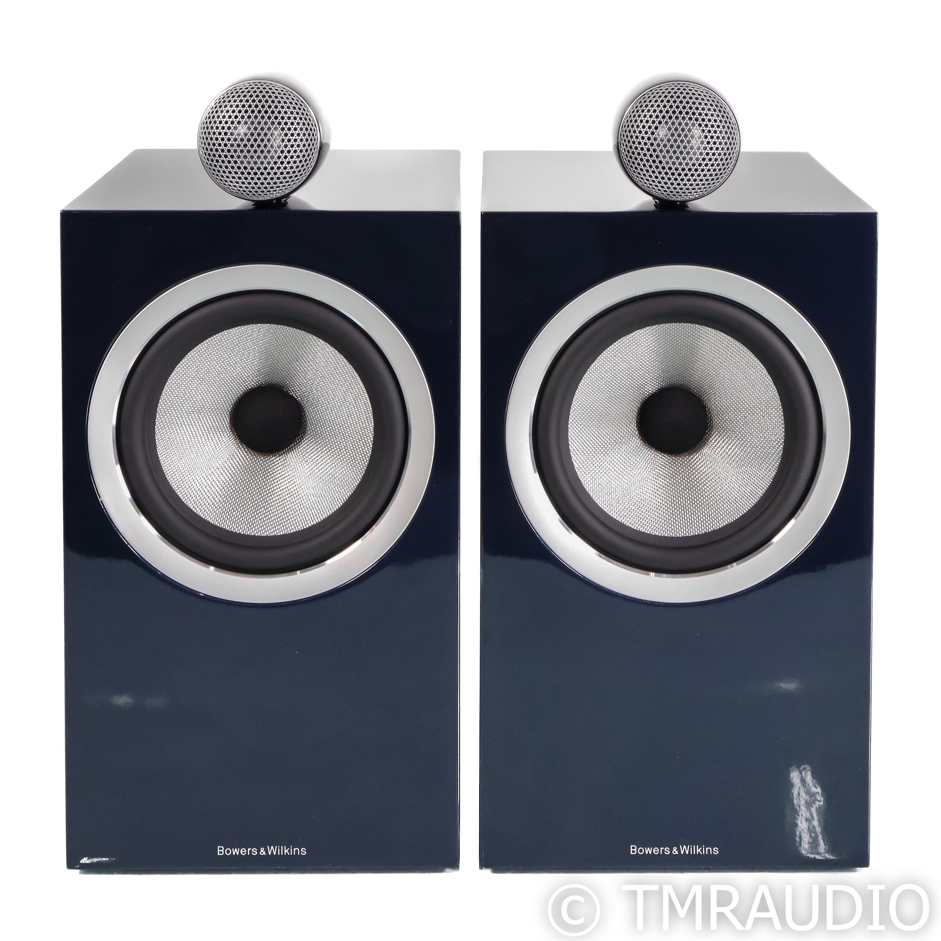 B&W 705 Signature Bookshelf Speakers; Midnight Blue Pair - The