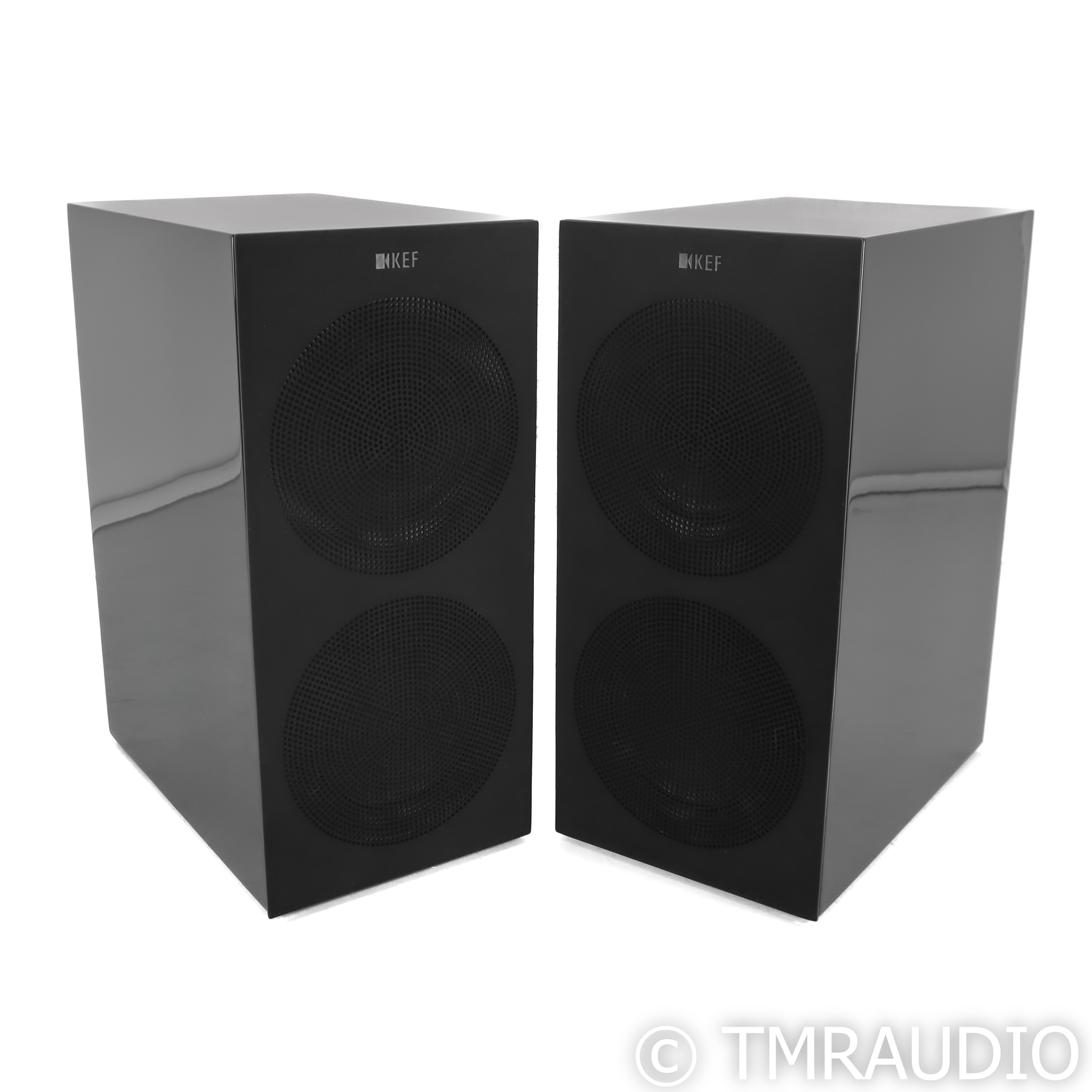 KEF R3 Bookshelf Speakers; Gloss Black Pair (SOLD3) - The Music Room
