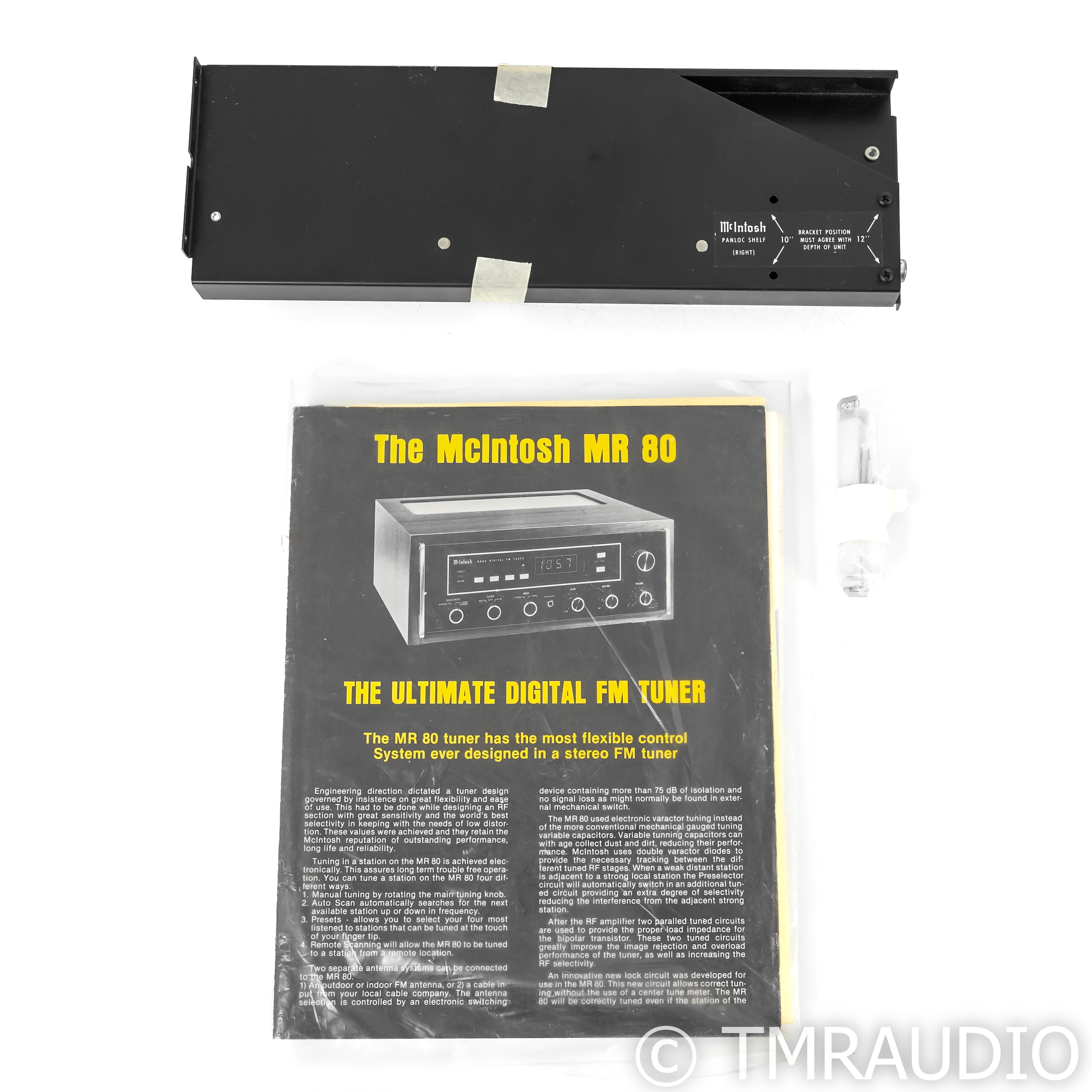 McIntosh MR80 Vintage Digital FM Tuner - The Music Room