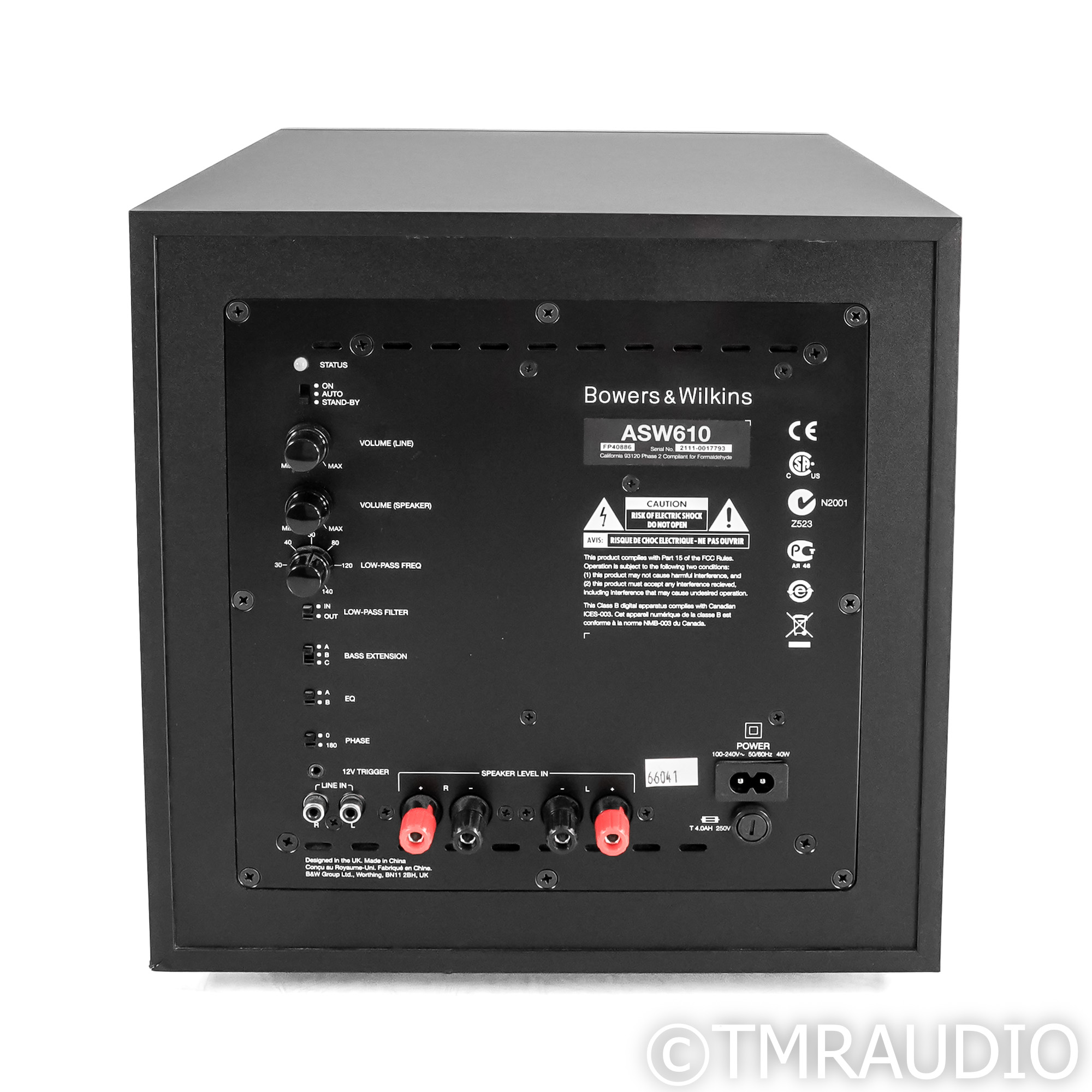 Bowers & Wilkins ASW610 サブウーファー ASW610 - Performance 10-in subwoofer | Bowers & Wilkins
