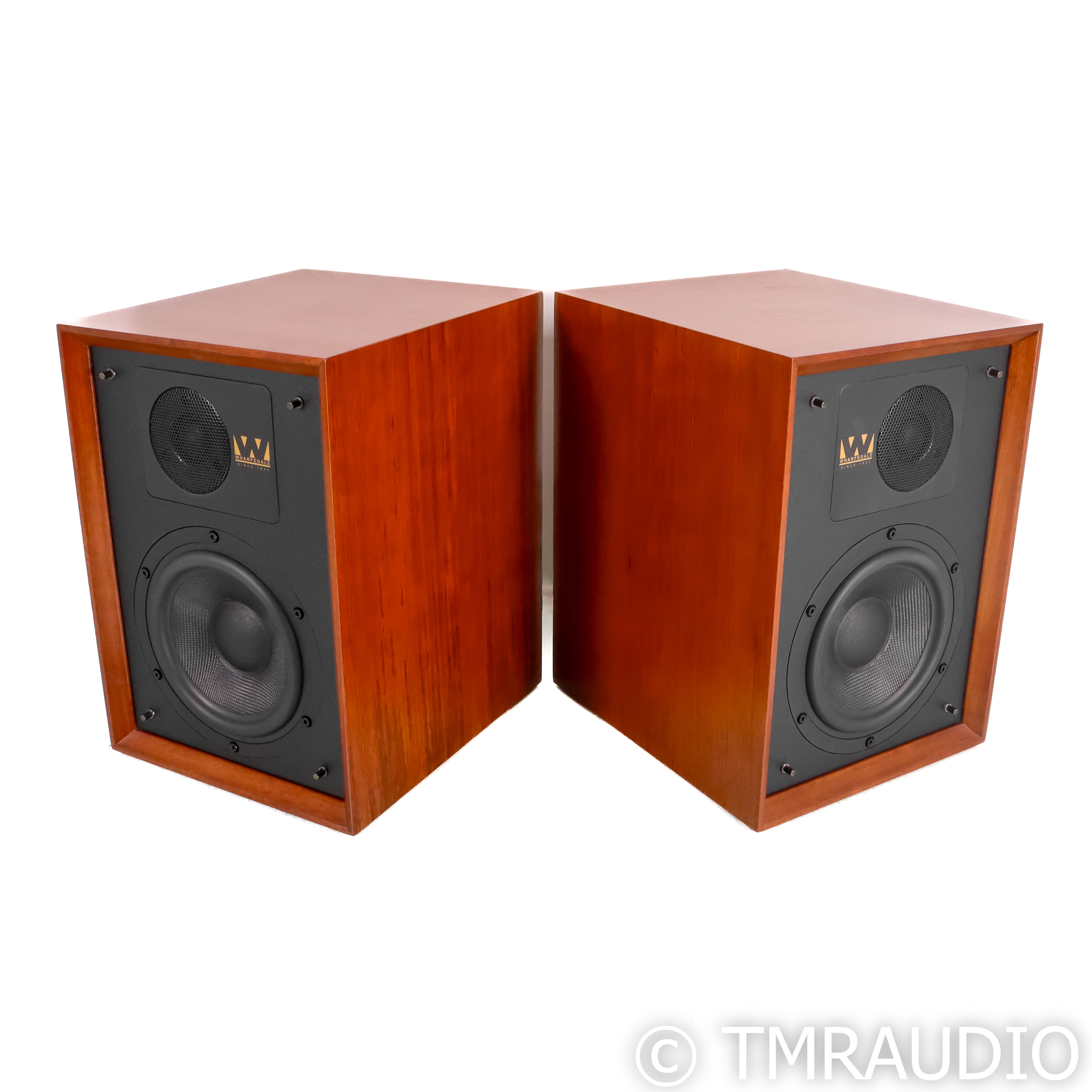 Wharfedale Denton 85th Anniversary Bookshelf Speakers; Red