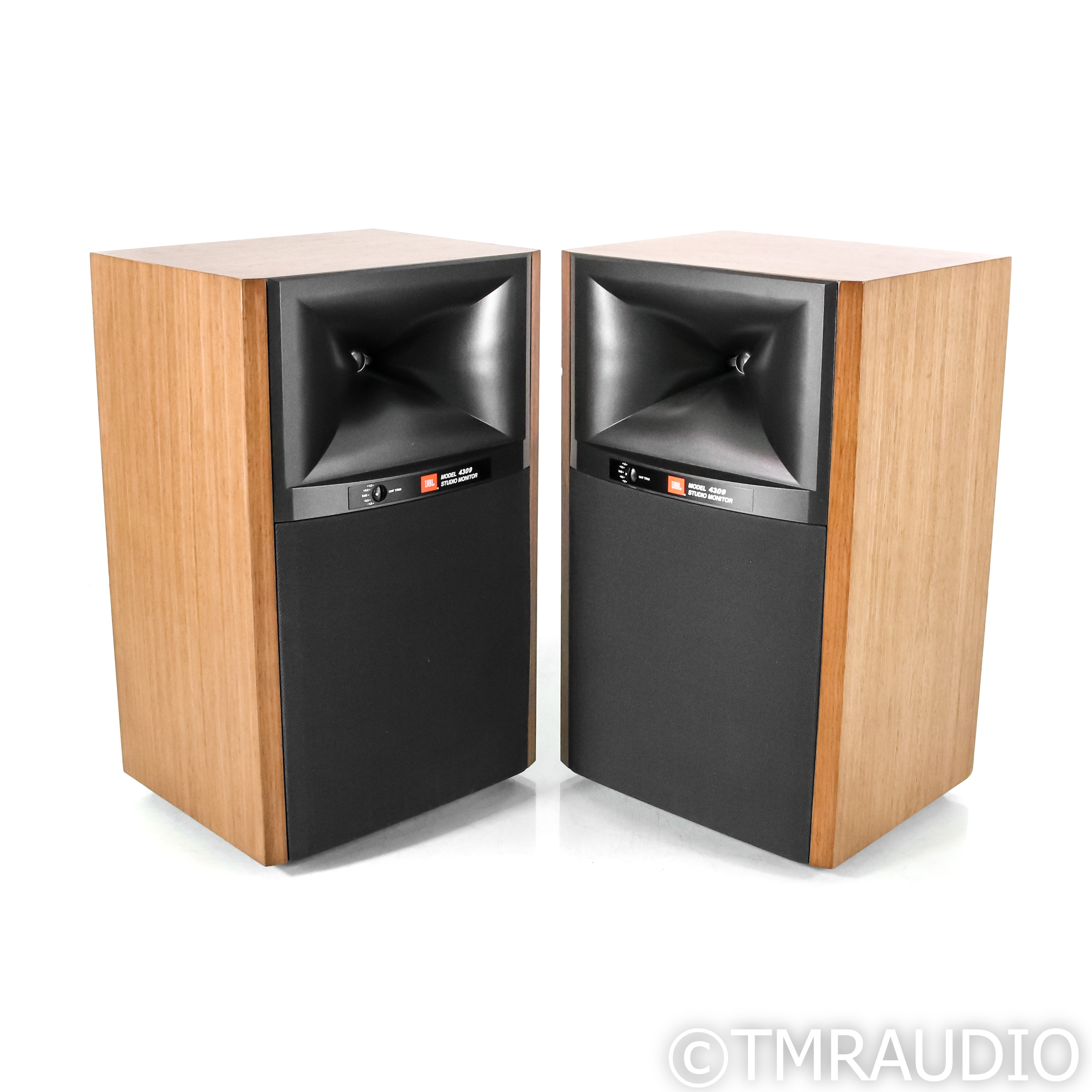 JBL James Lansing 4309 Bookshelf Speakers; Walnut Pair - The Music