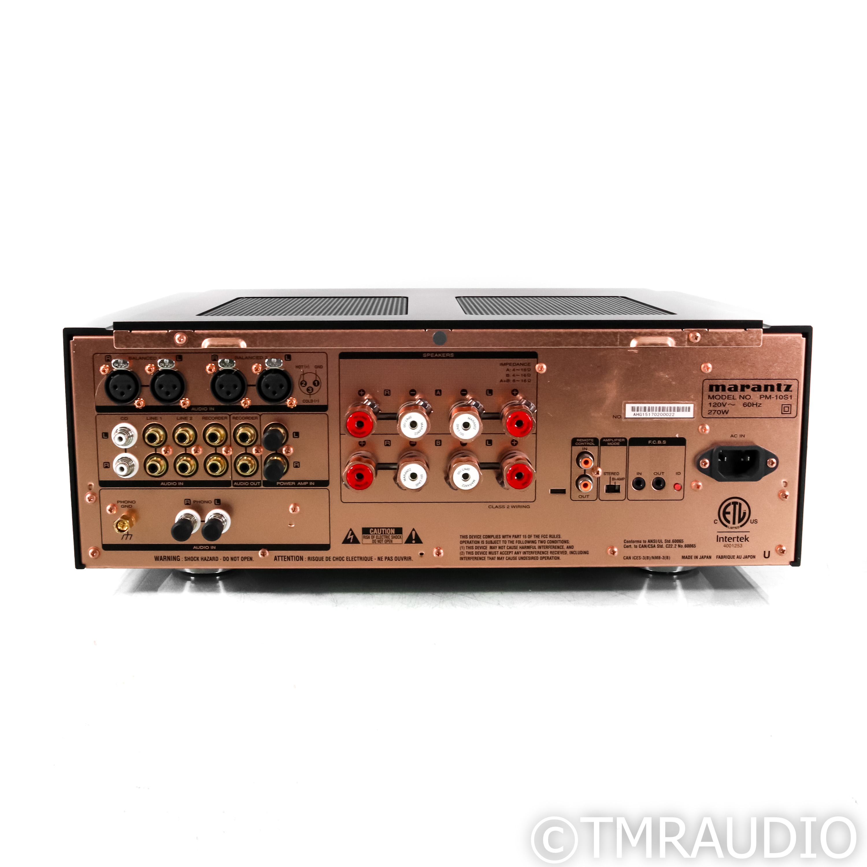 Marantz PM-10S1 Stereo Integrated Amplifier; MM & MC Phono