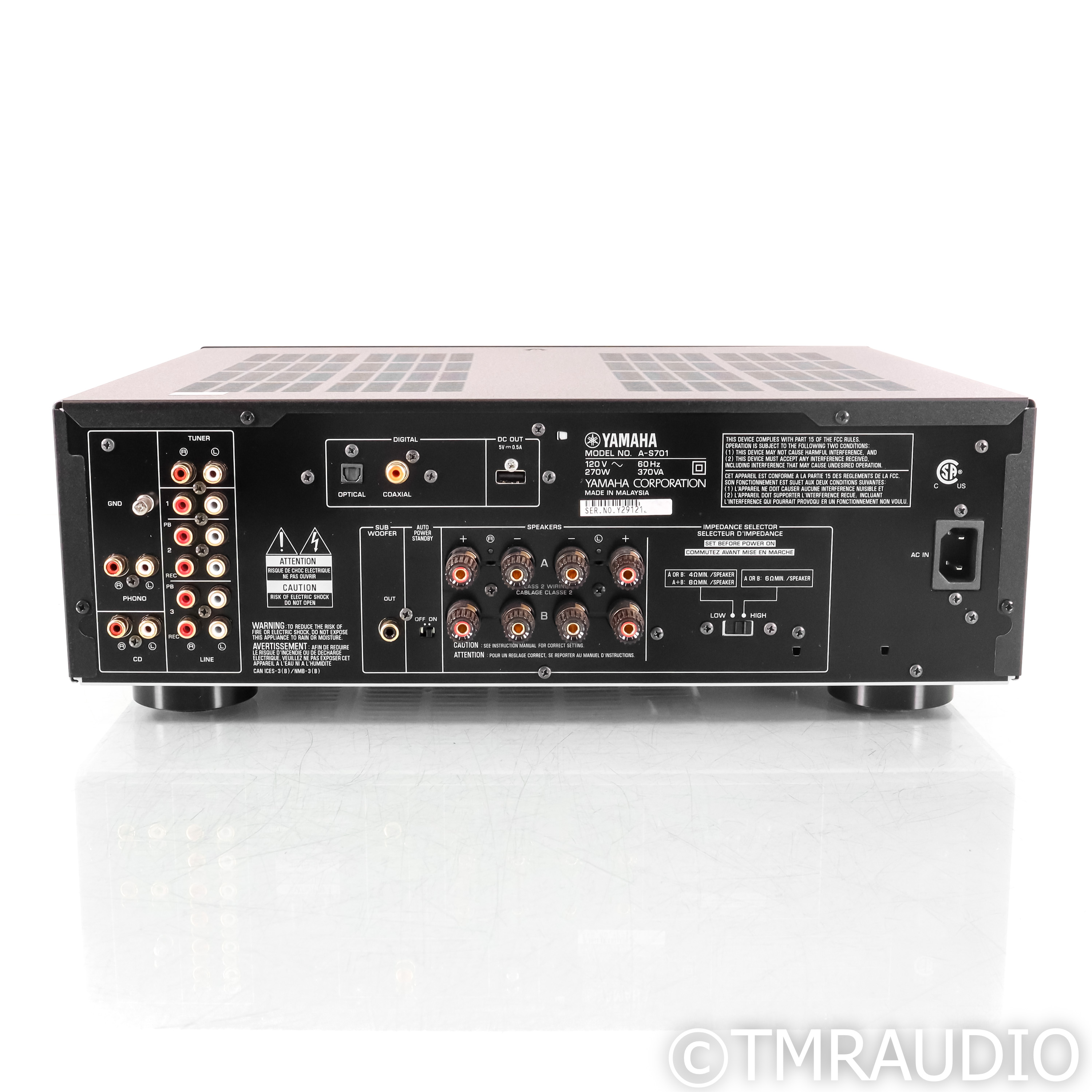Ampli Stéréo Yamaha R-S700 – Natural Sound, Très Bon état