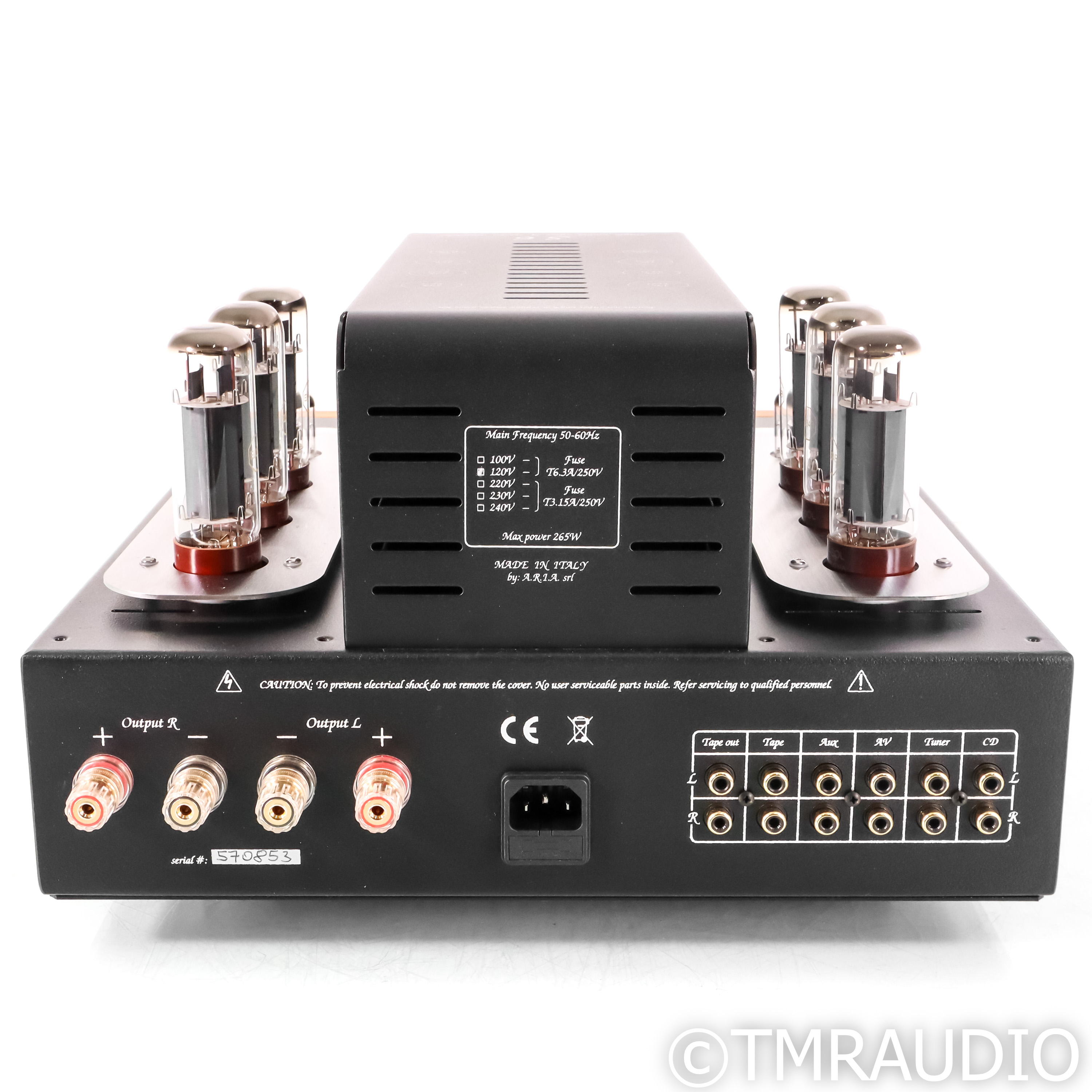 &TEAM - &TEAM シリアル　20枚 Unison Research S6 Stereo Tube Integrated Amplifier; Cherry