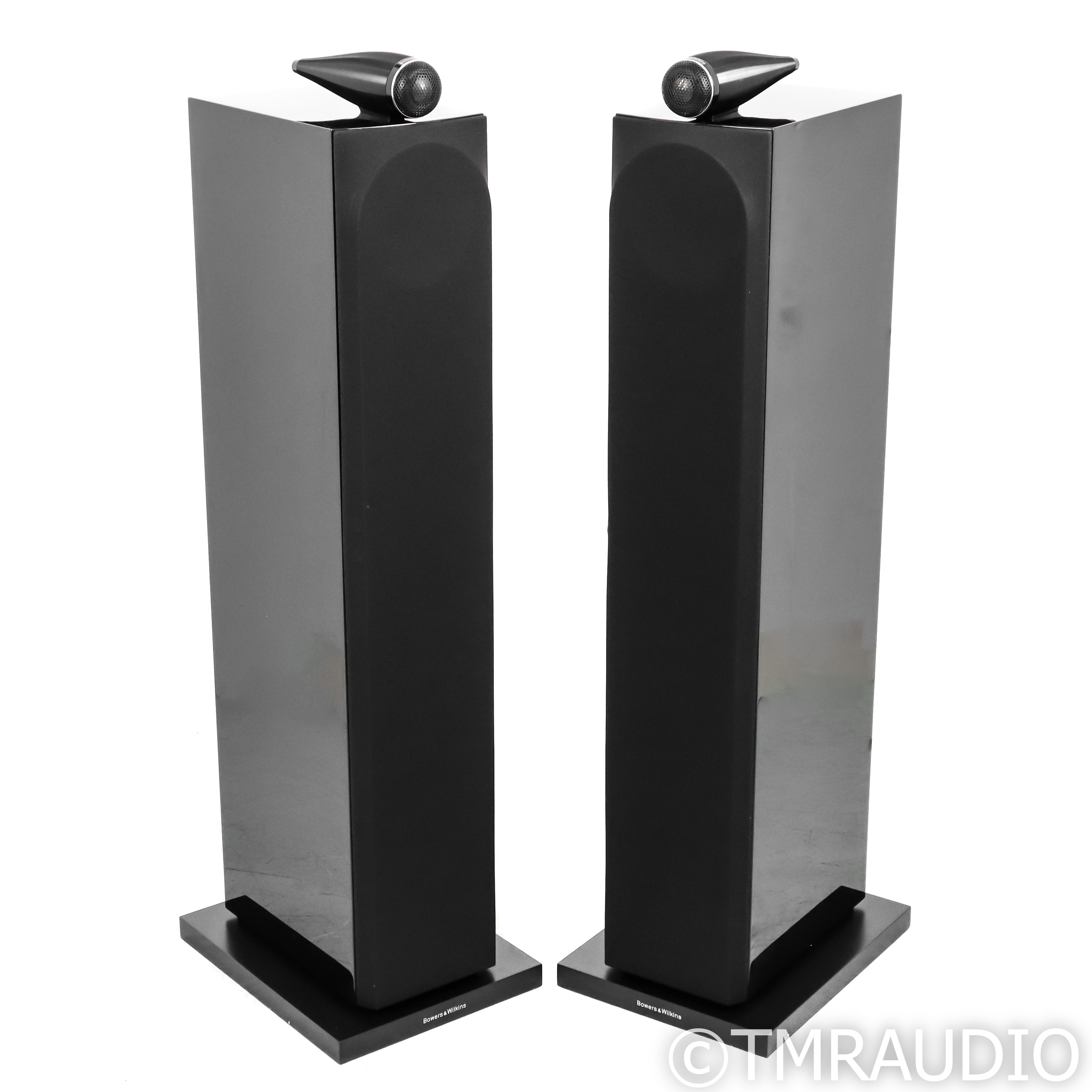B&W 703 S3 Floorstanding Speakers; Gloss Black Pair - The Music Room