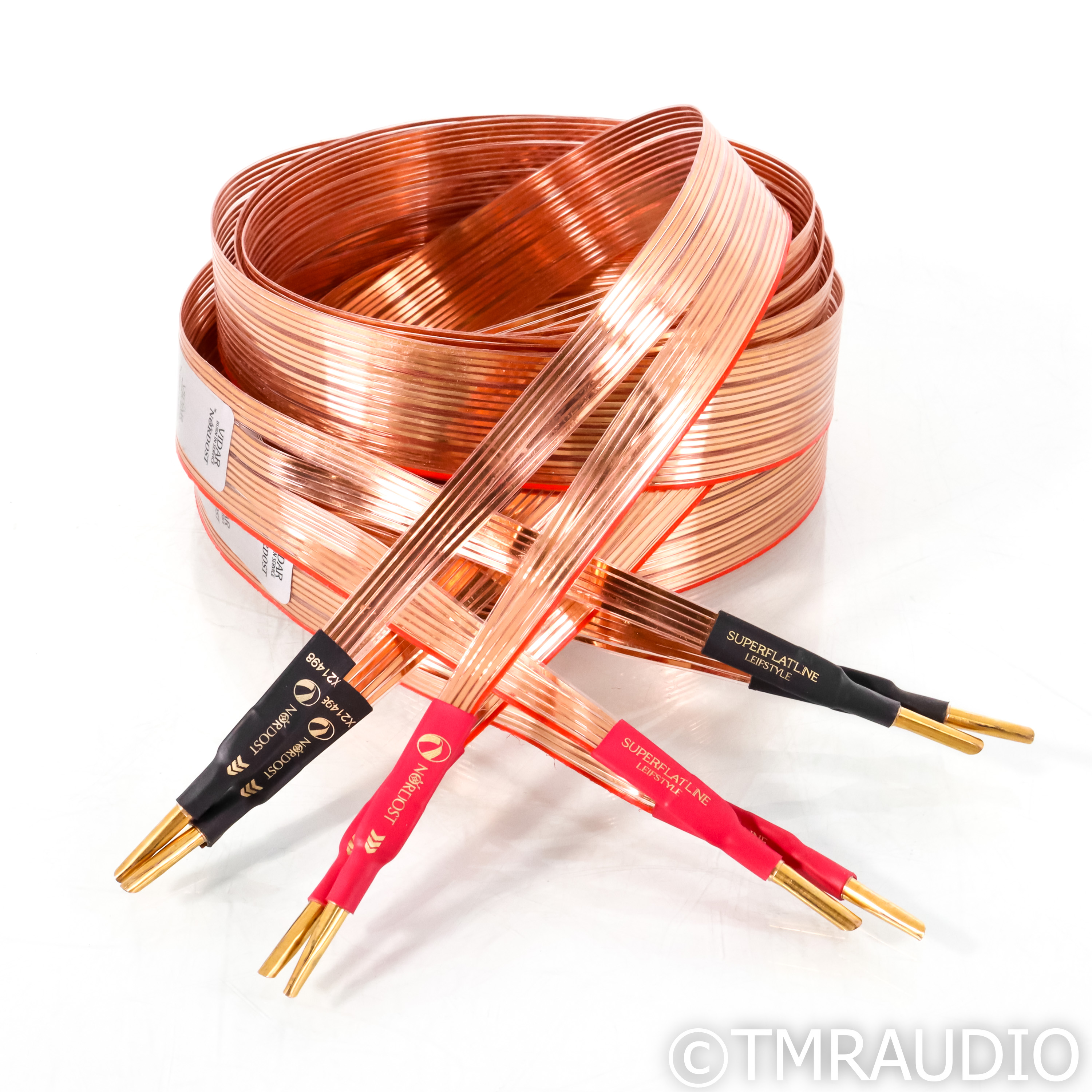 ☆中古 ☆NORDOST スピーカーケーブル FLATLINE GOLD MK2/2.5m ペア