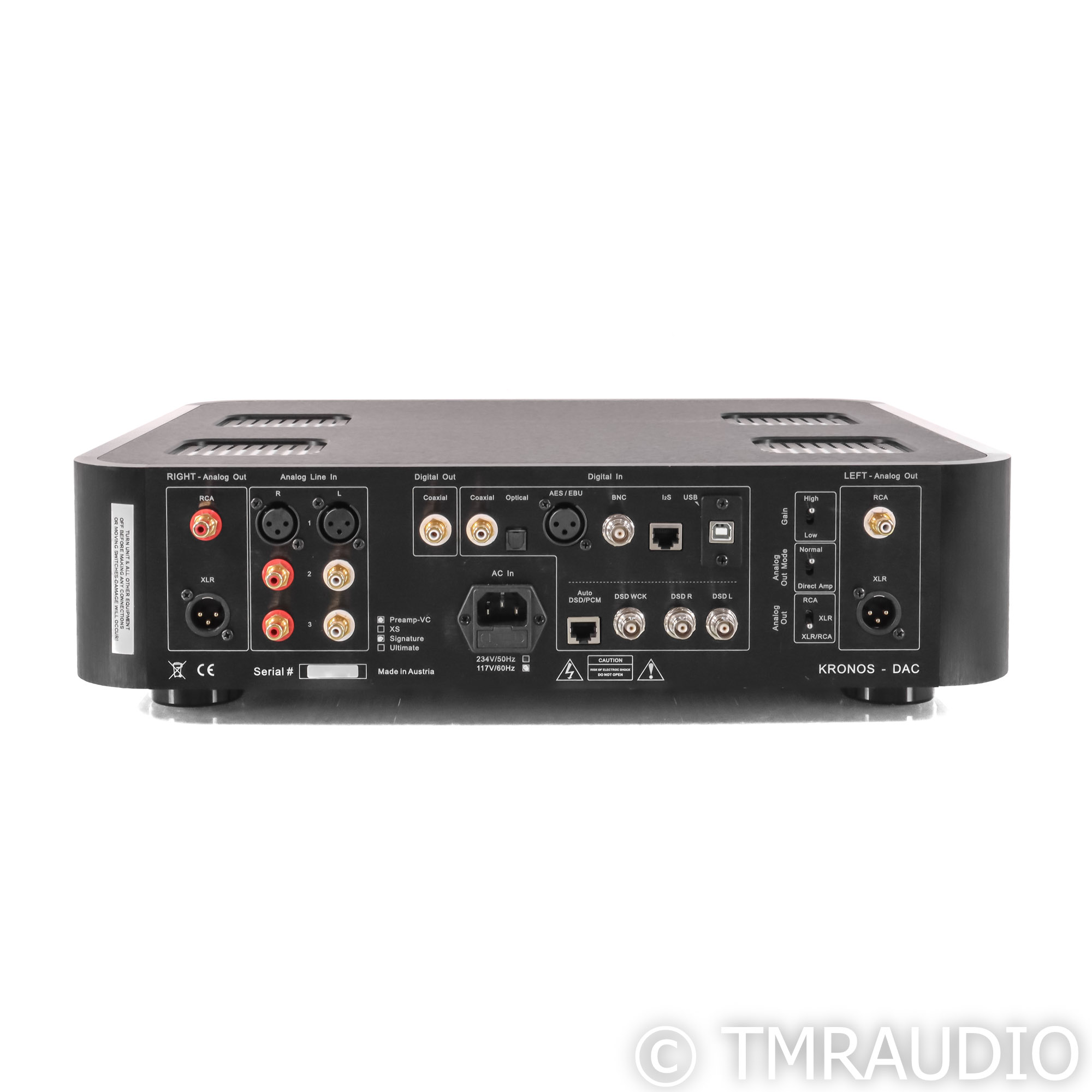 Ayon Audio Kronos Signature Tube DAC; D/A Converter (SOLD) - The