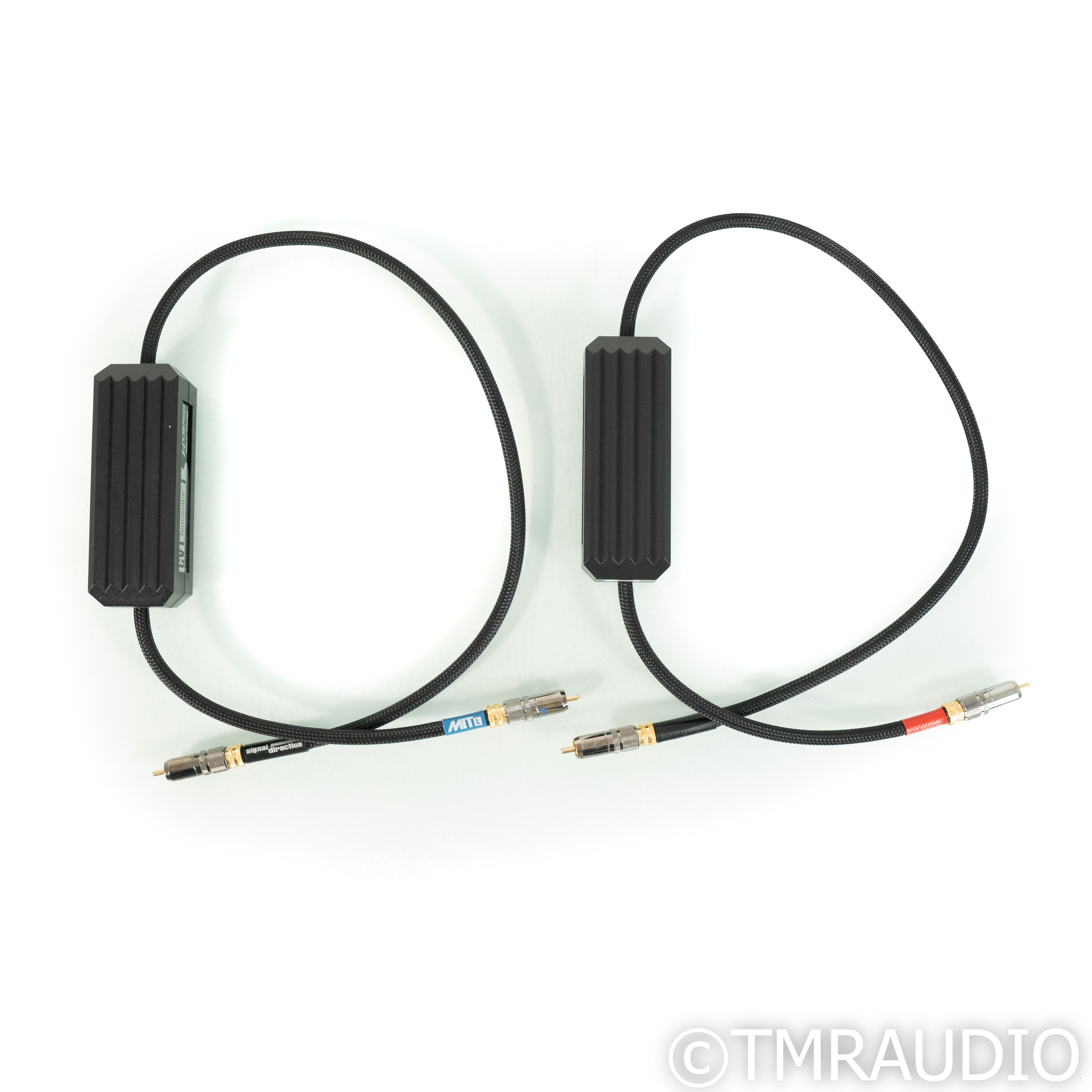 MIT CVT Terminator 1 RCA Cables; 1m Pair Interconnects - The