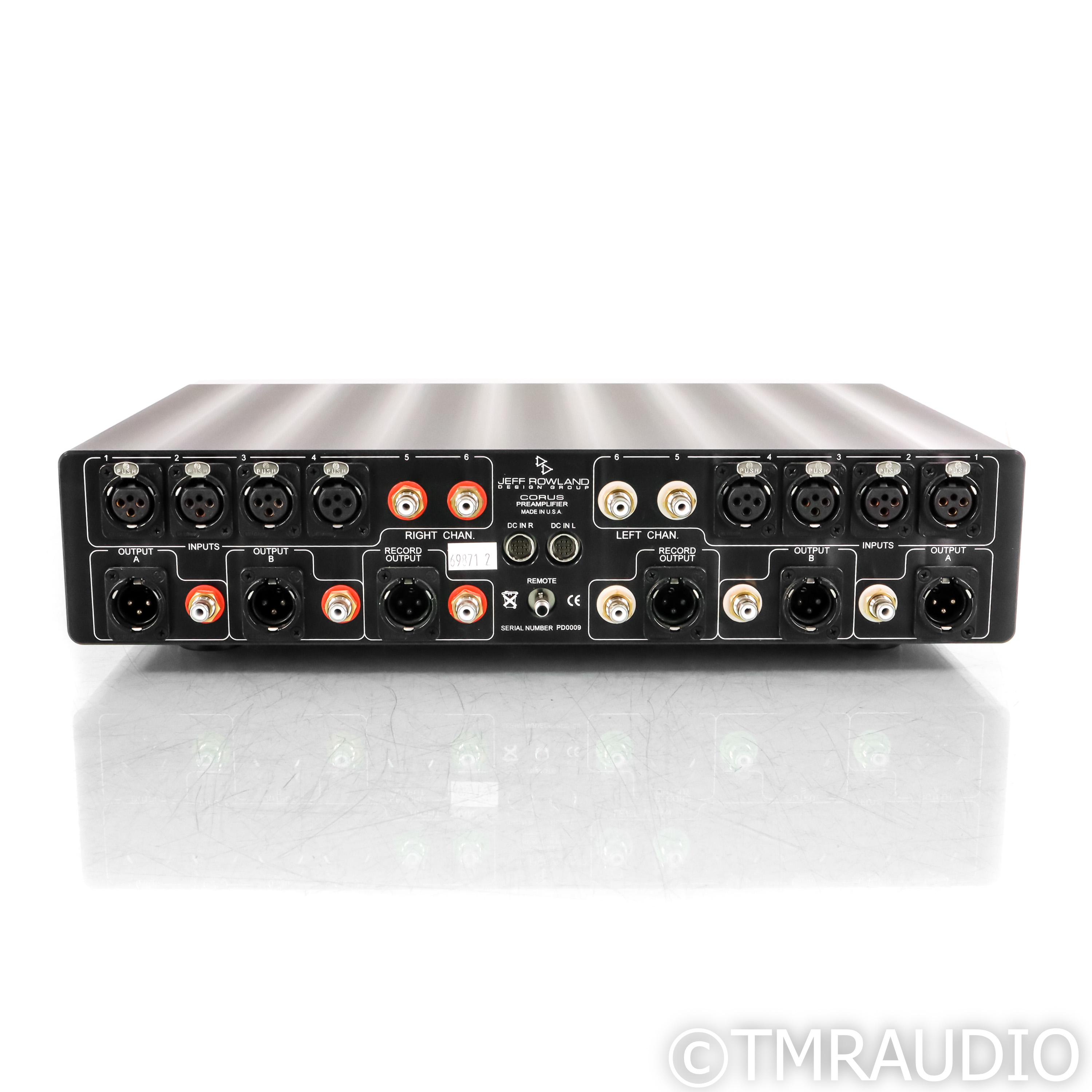 Jeff Rowland Design Corus Stereo Preamplifier - The Music Room
