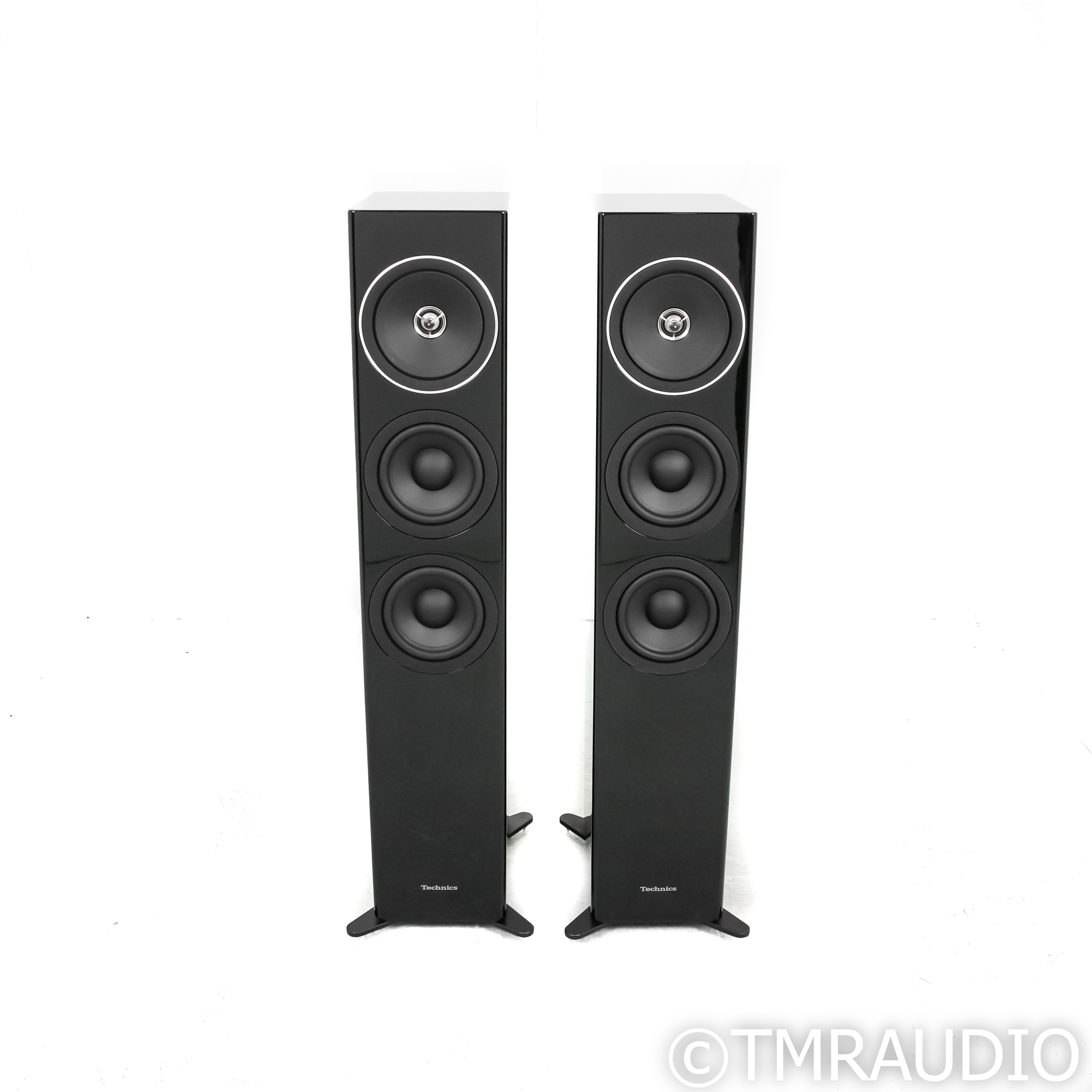 Technics SB-G90M2 Floorstanding Speakers; Gloss Black Pair
