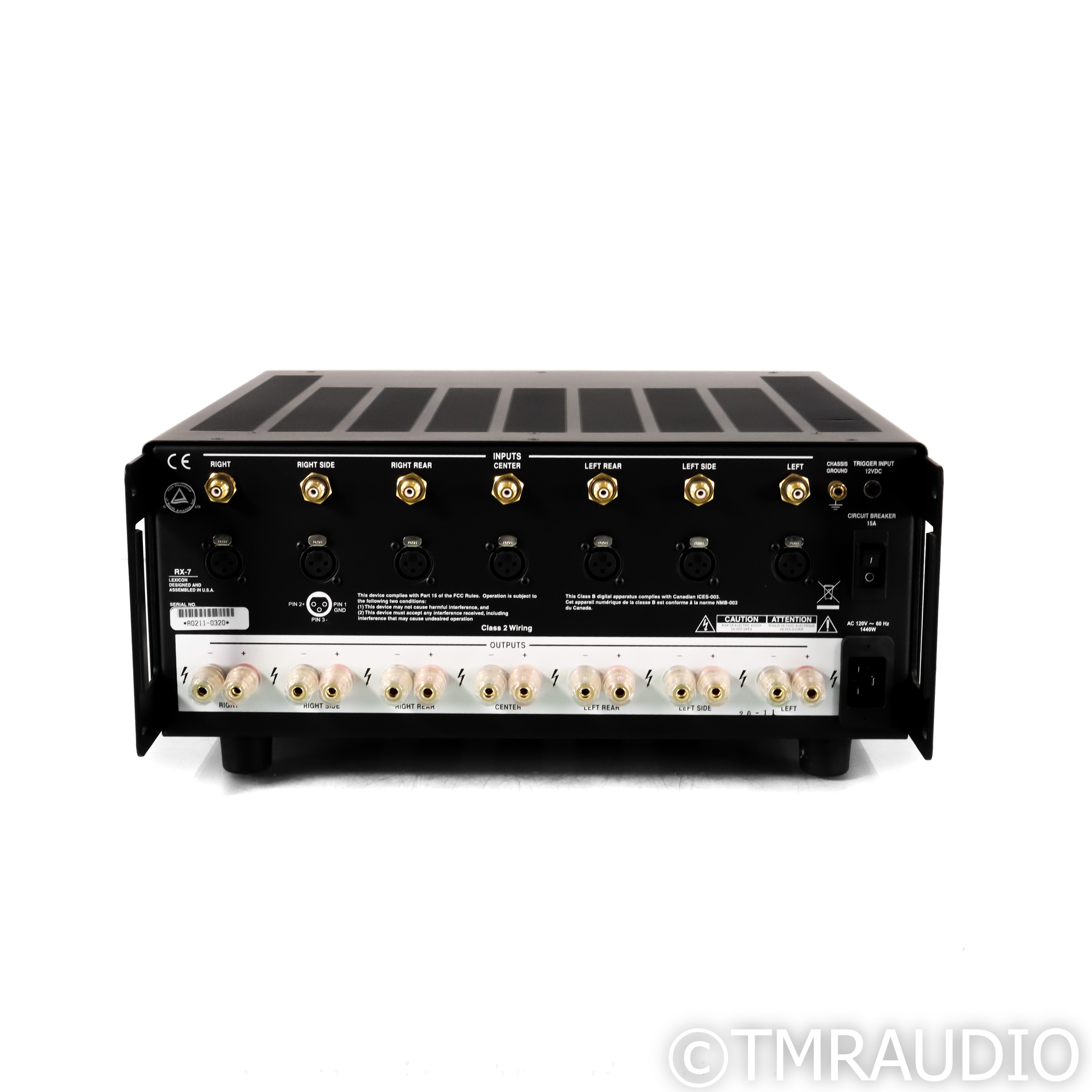 Lexicon RX-7 7-Channel Power Amplifier The Music Room