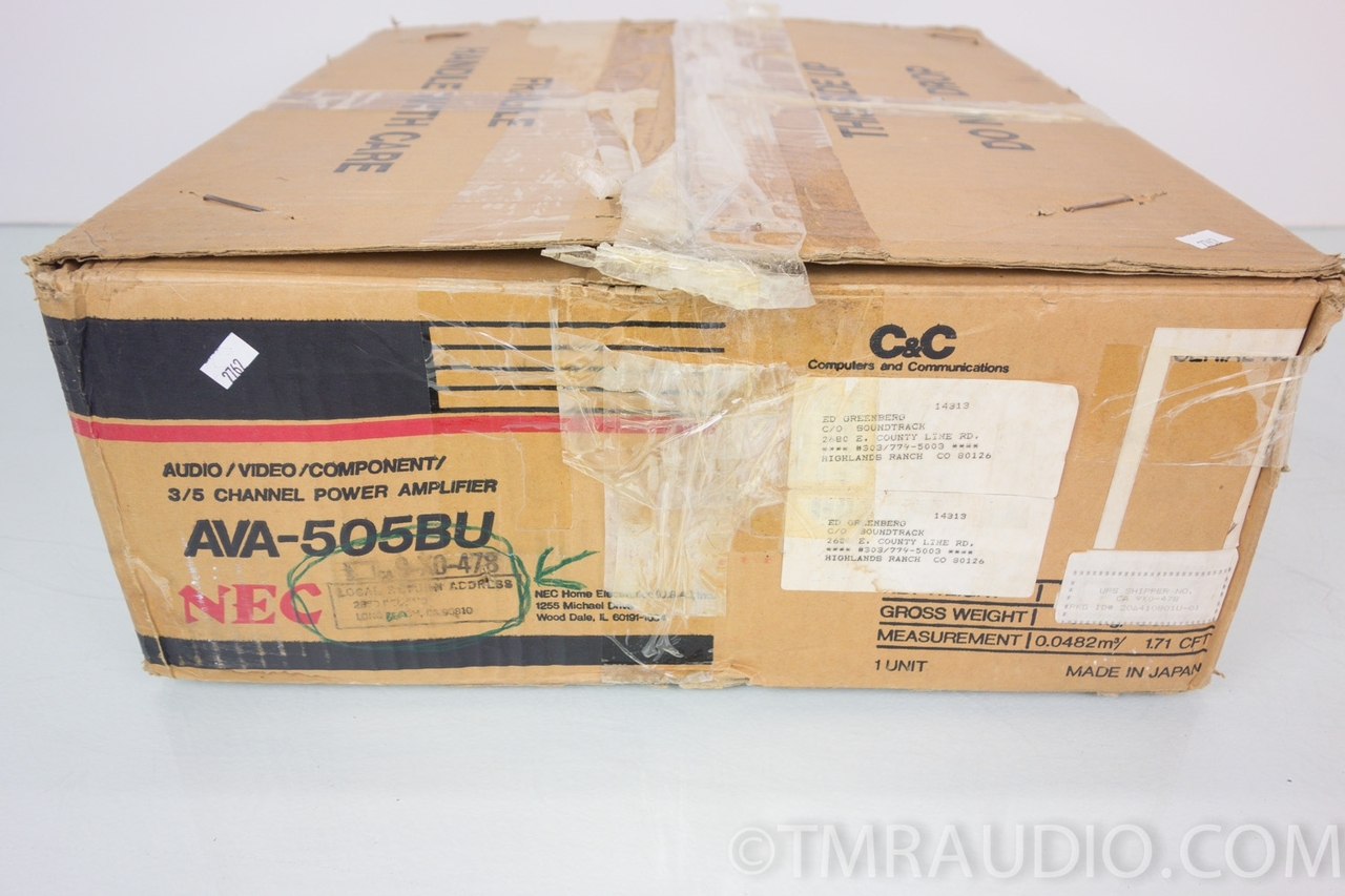 NEC AVA-505 サラウンド パワーアンプ 3.1ch 5.1ch USED 中古 NEC AVA