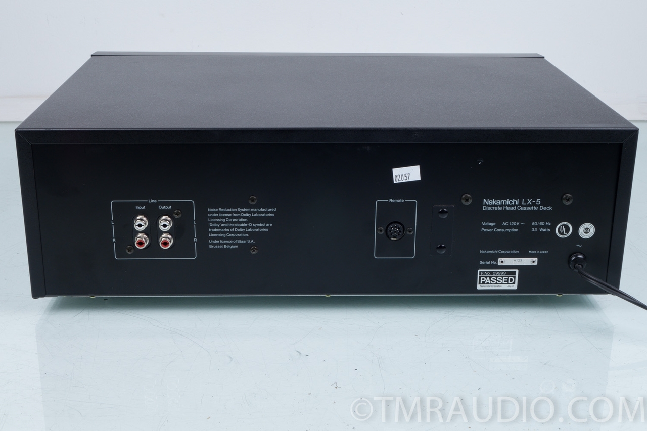 Nakamichi LX-5 Cassette Deck / Tape Recorder