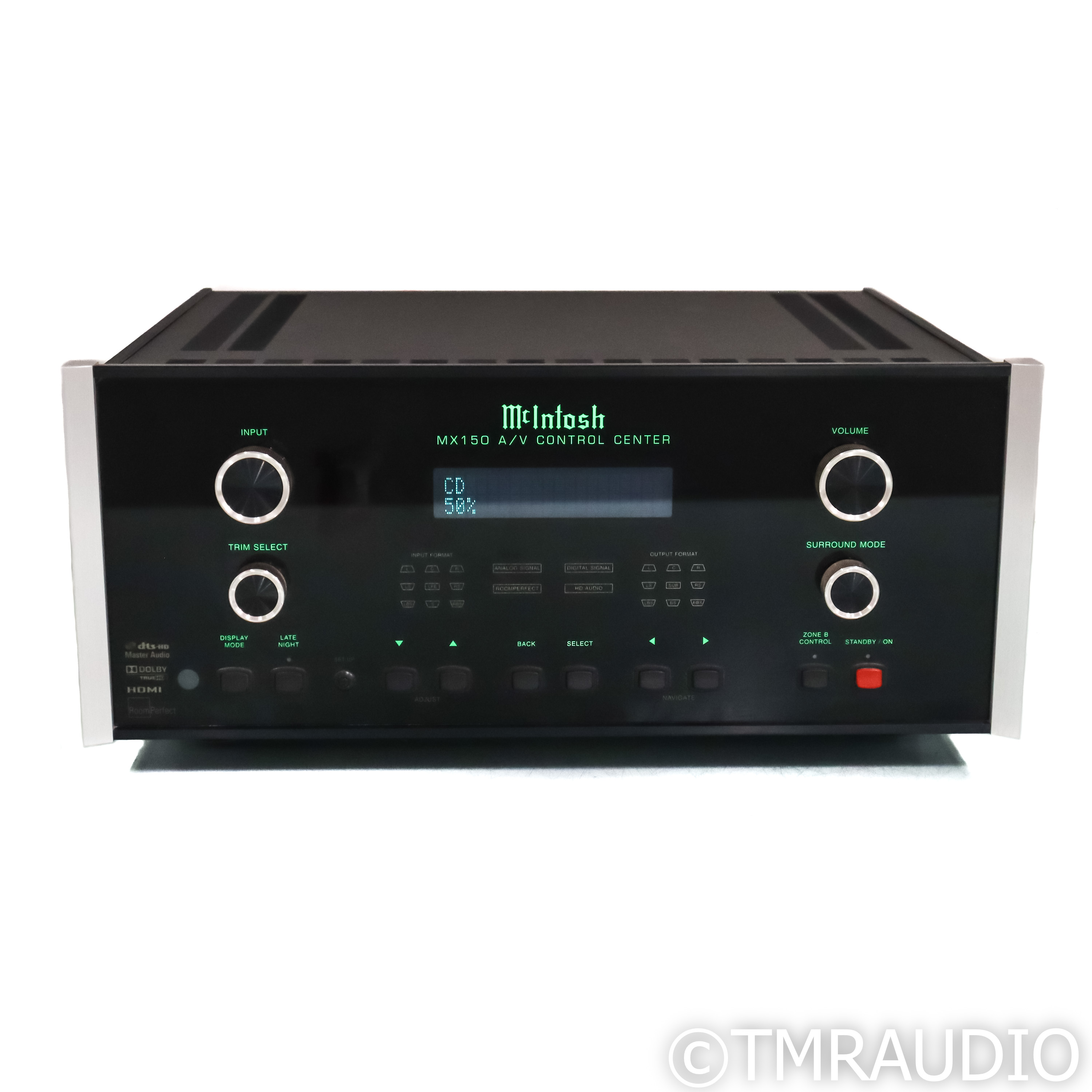 McIntosh MX150 7.1 Surround Processor; MM Phono (No Mic Kit