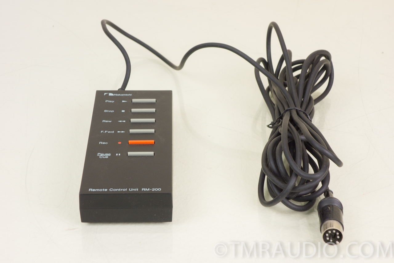 Nakamichi Remote Control Unit RM-200 for Cassette Deck