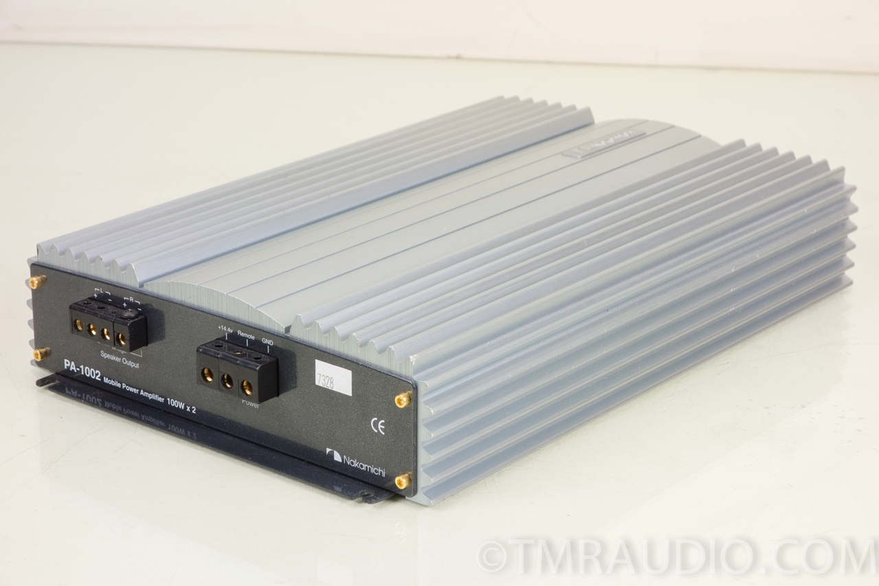 ナカミチ　nakamichi pa1002パワーアンプ　2チャンネル ナカミチnakamichi pa1002パワーアンプ2チャンネル