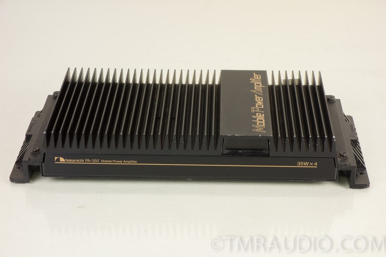Nakamichi PA-350 パワーアンプ コード付き Nakamichi パワー