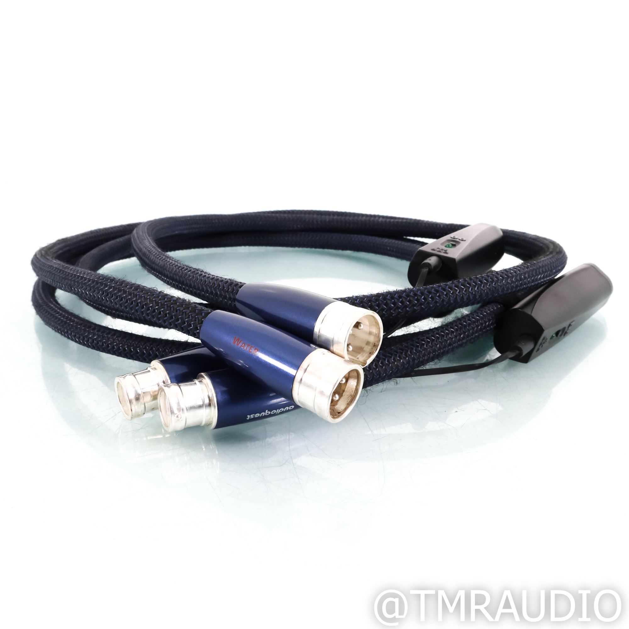 AudioQuest Water XLR Cables; 1.5m Pair Interconnects - The
