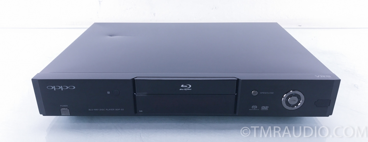 Oppo BDP-83 Universal Blu-ray SACD / CD Disc Player - The Music Room
