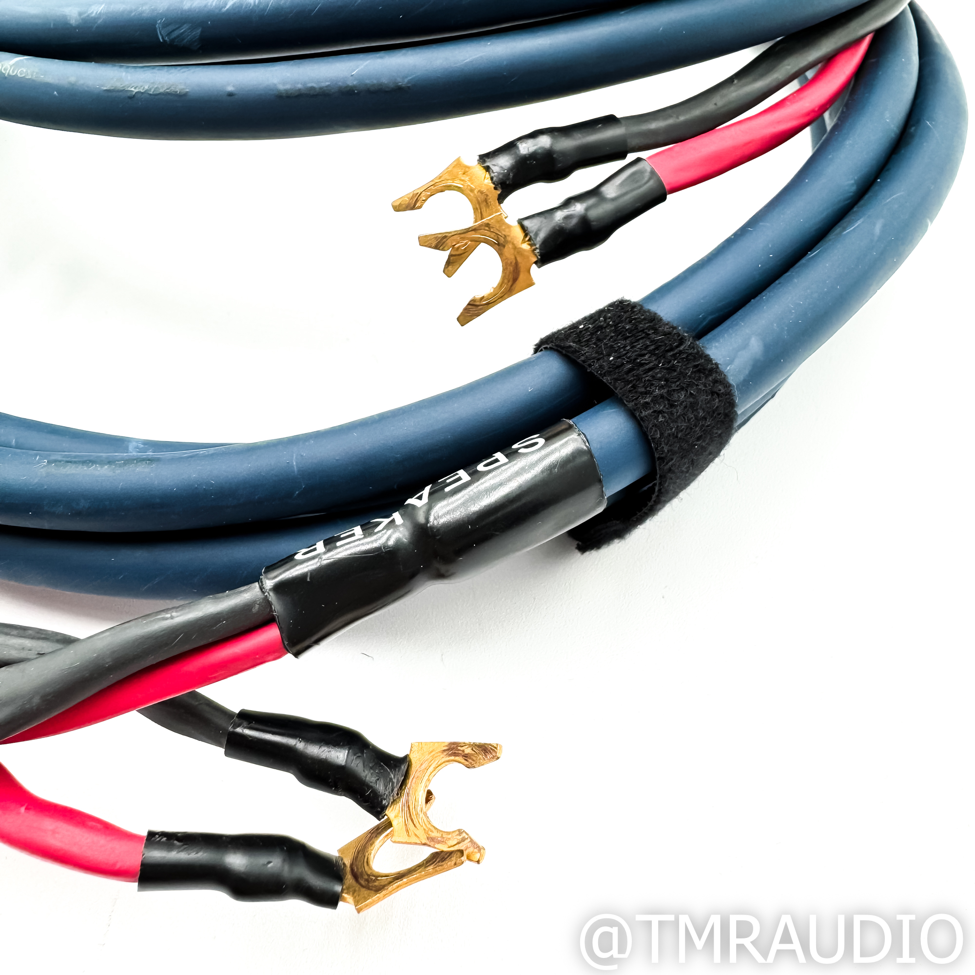 AudioQuest Type 4 Speaker Cables; 10' Pair w/ Spades - The Music Room