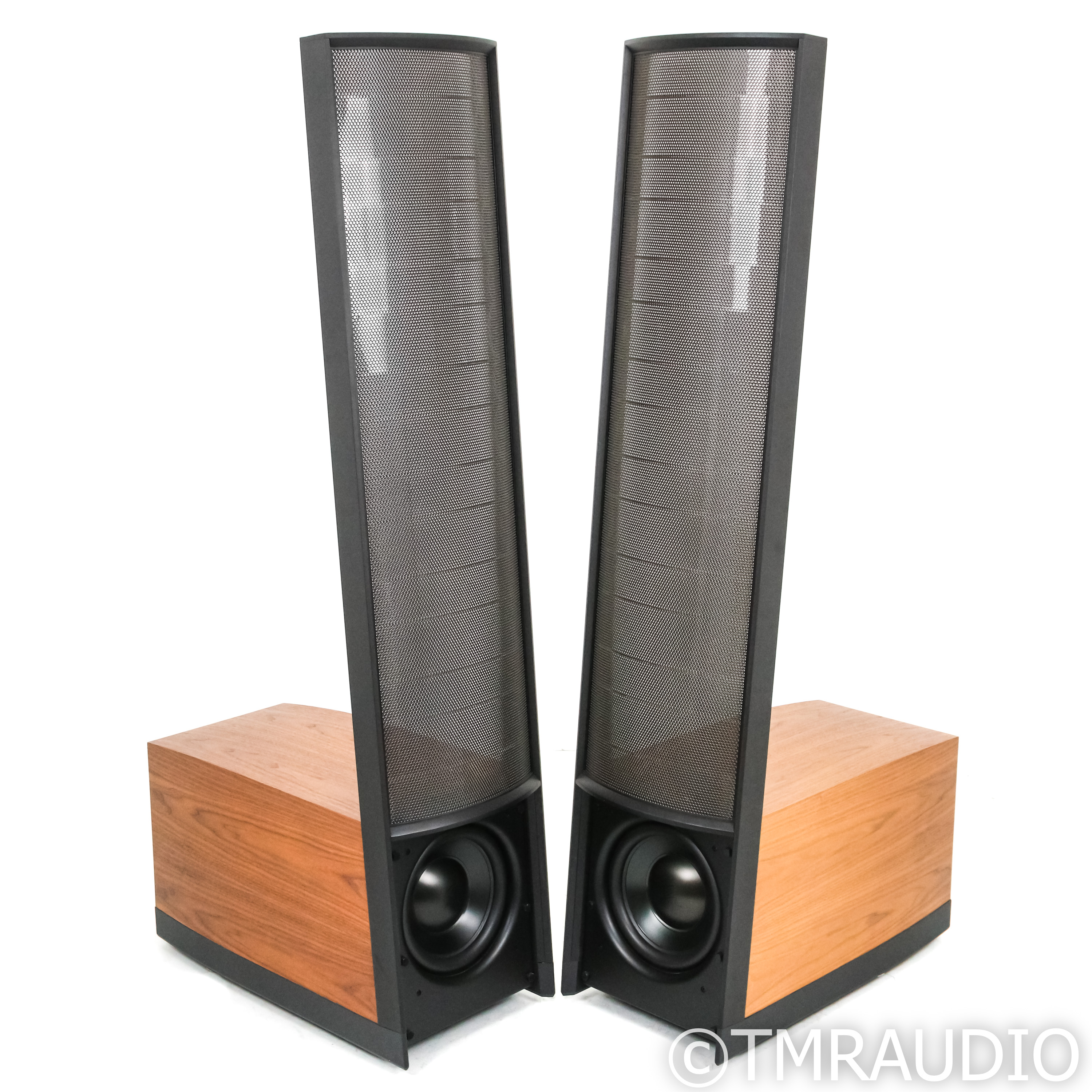 Martin Logan Expression ESL 13A Electrostatic Hybrid Floorstanding Speaker; Walnut Pair