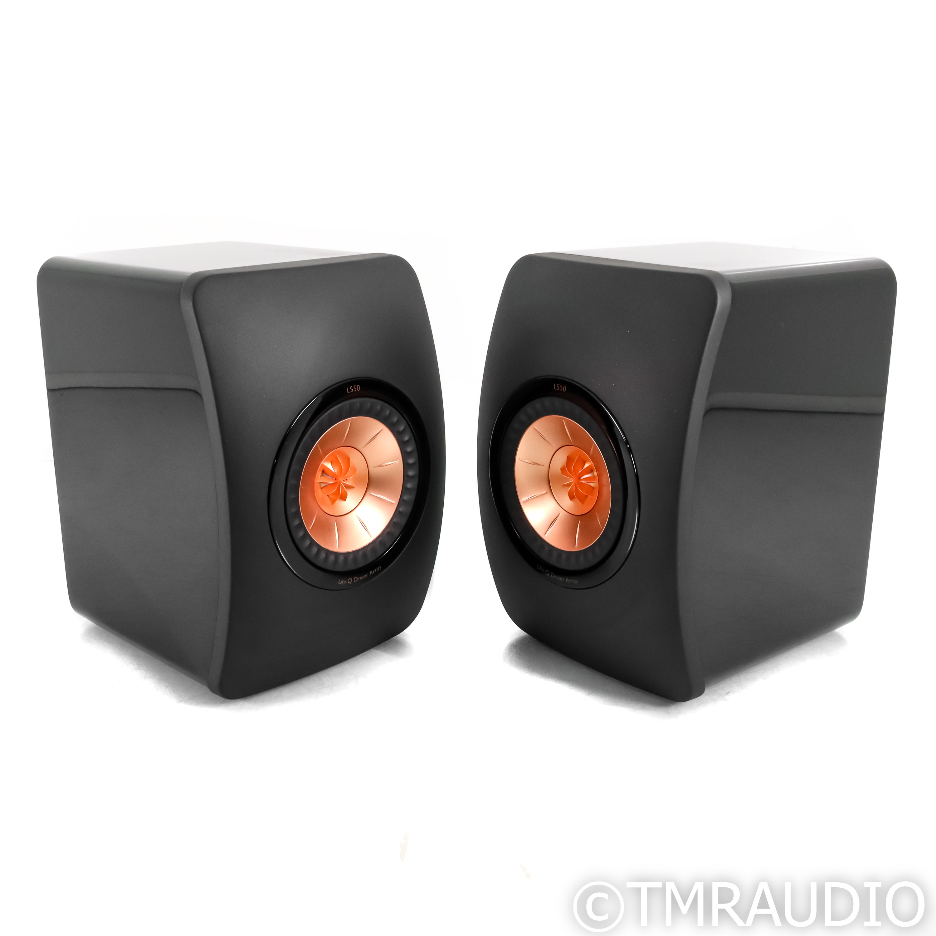 KEF LS50 Bookshelf Speakers; Black Pair (1/4) - The Music Room