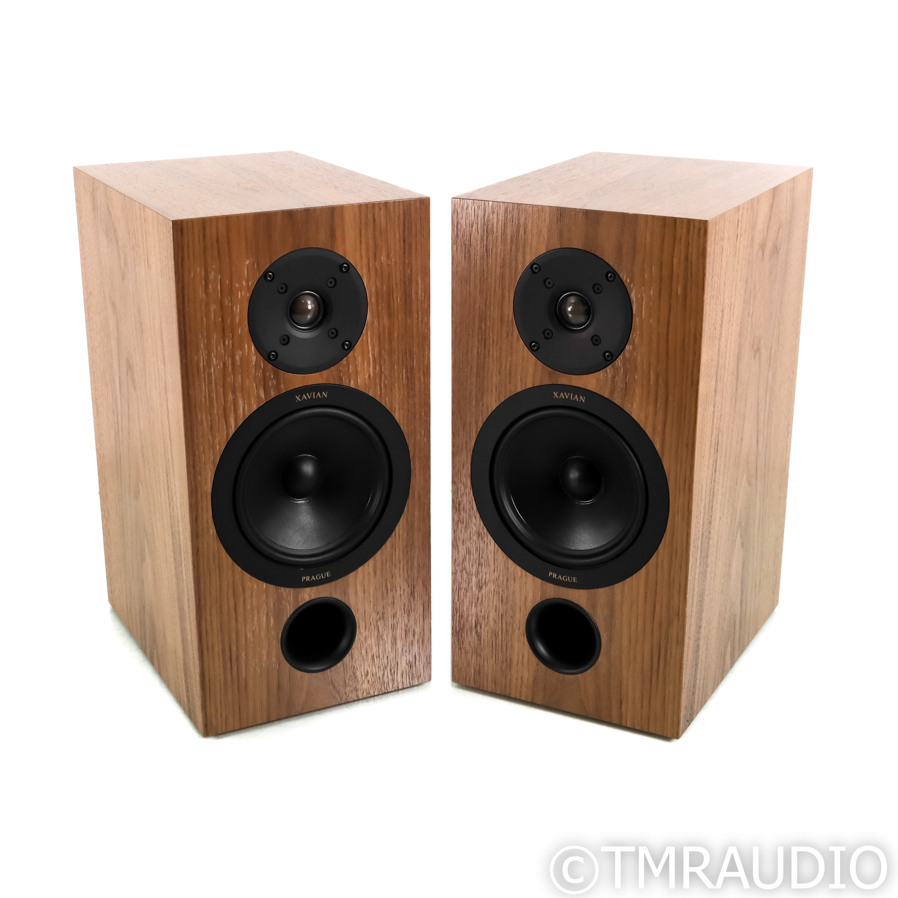 Xavian Aria Bookshelf Speakers; Walnut Pair - The Music Room