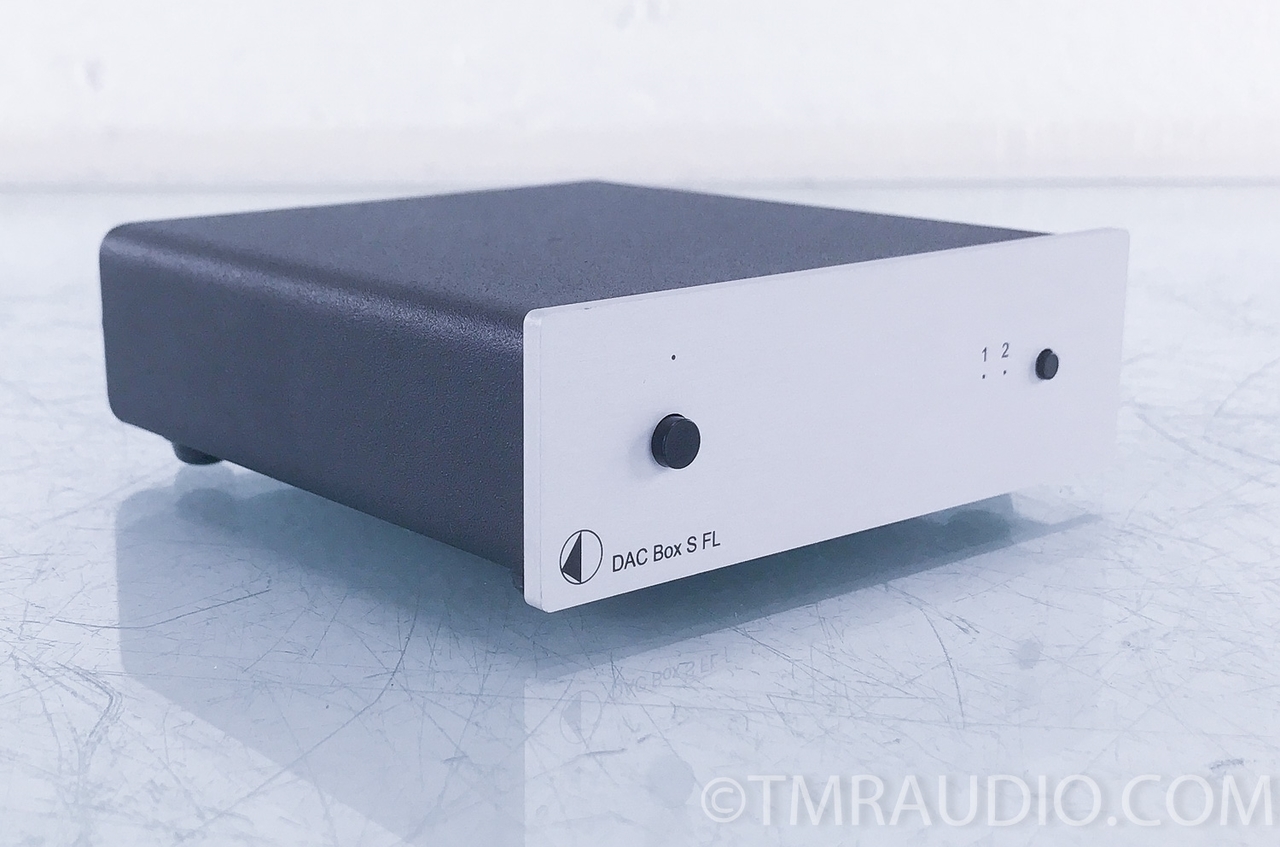 【新品】【希少】PRO-JECT DAC Box S FL Pro-Ject Audio Systems DAC Box S FL