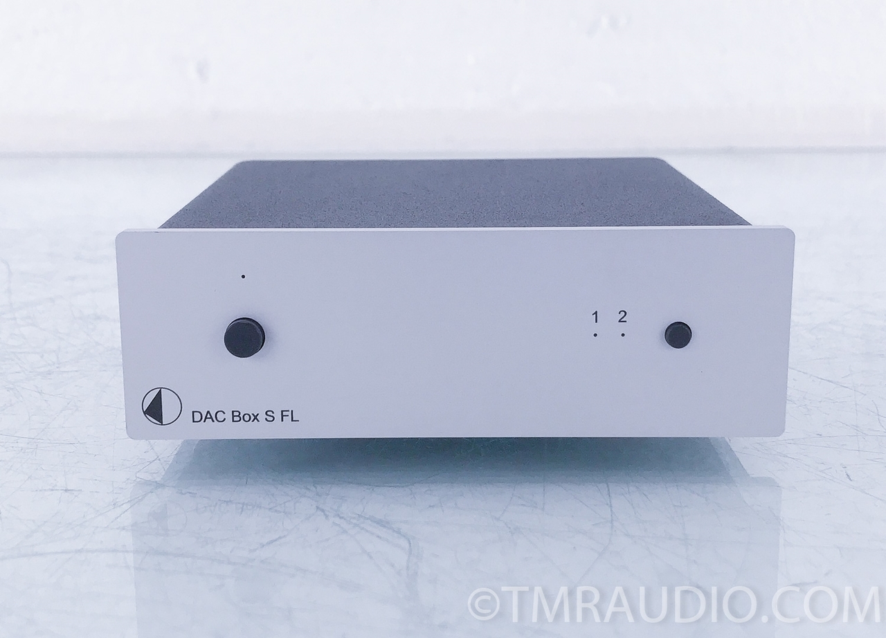 【新品】【希少】PRO-JECT DAC Box S FL Pro-Ject Audio Systems DAC Box S FL; DAC; D/A Converter