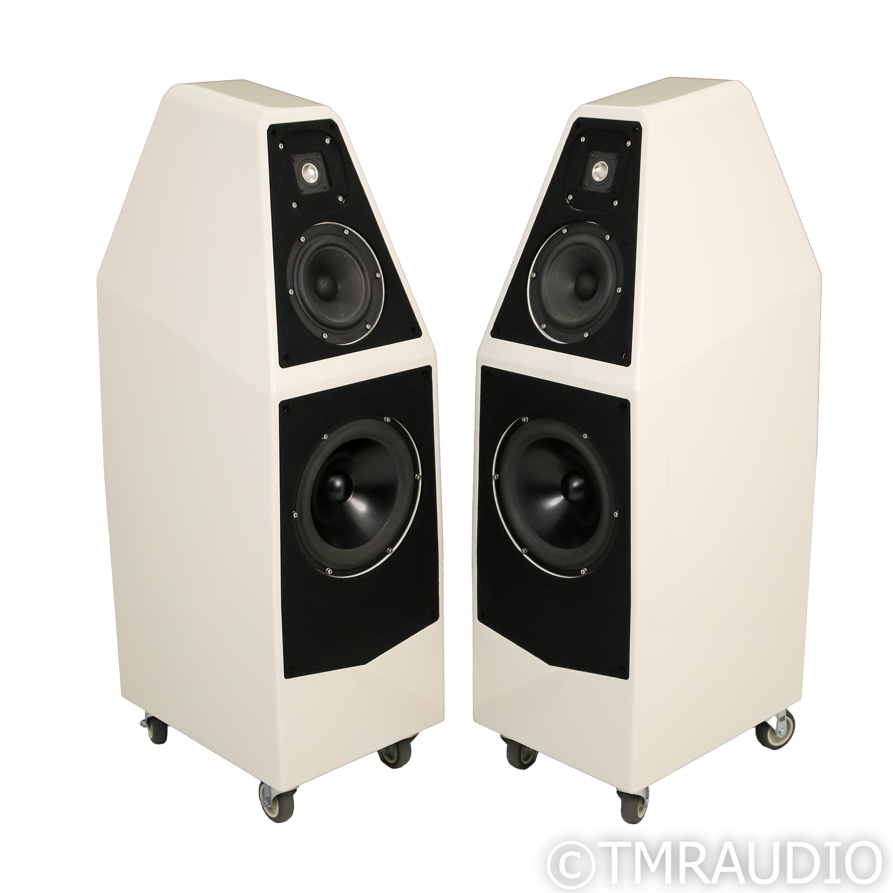 Wilson Audio Sophia Series Floorstanding Speakers; White Pair