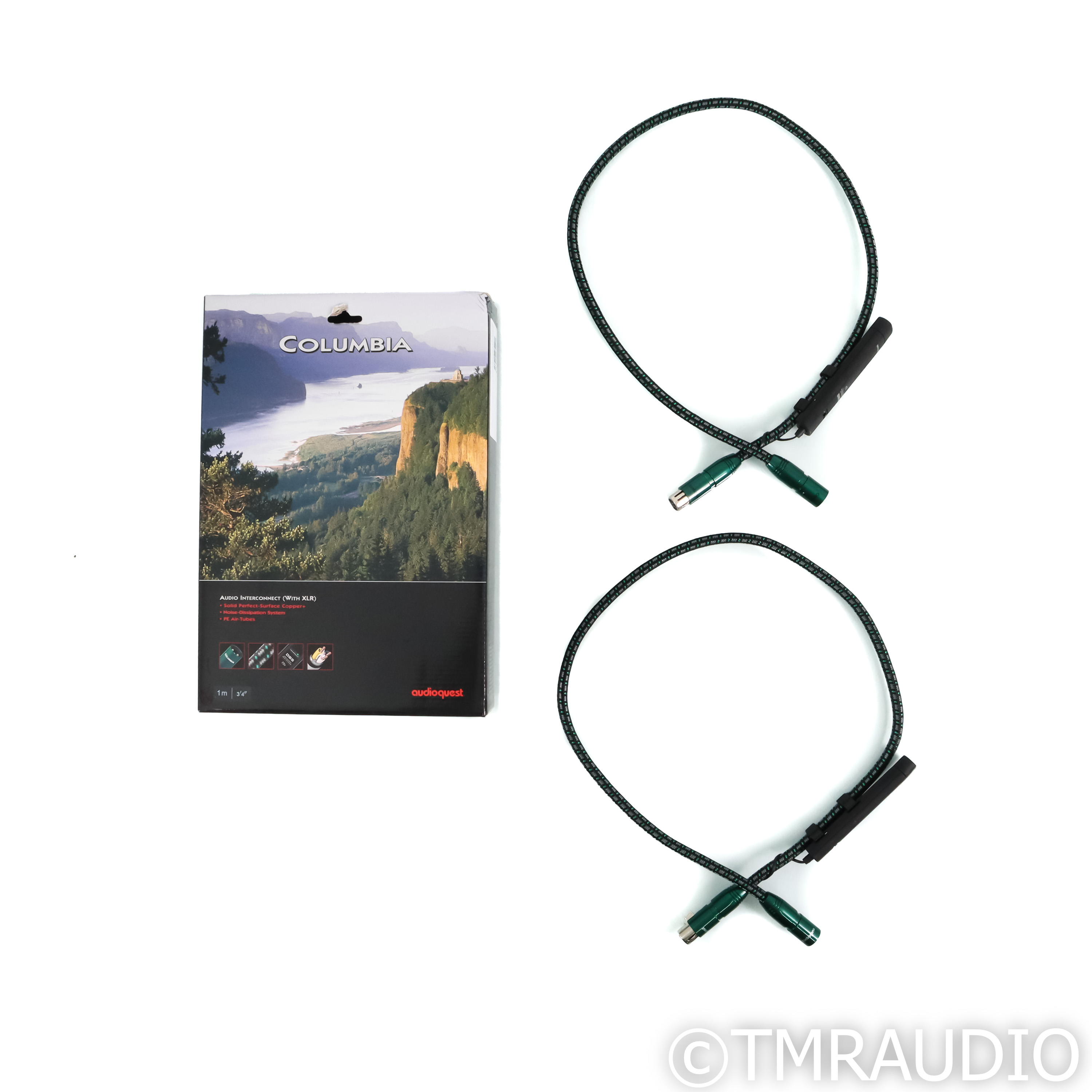 配信機器・PA機器・レコーディング機器 Audioquest Columbia Interconnect XLR 1m 配信機器・PA機器・レコーディング機器 Audioquest Columbia