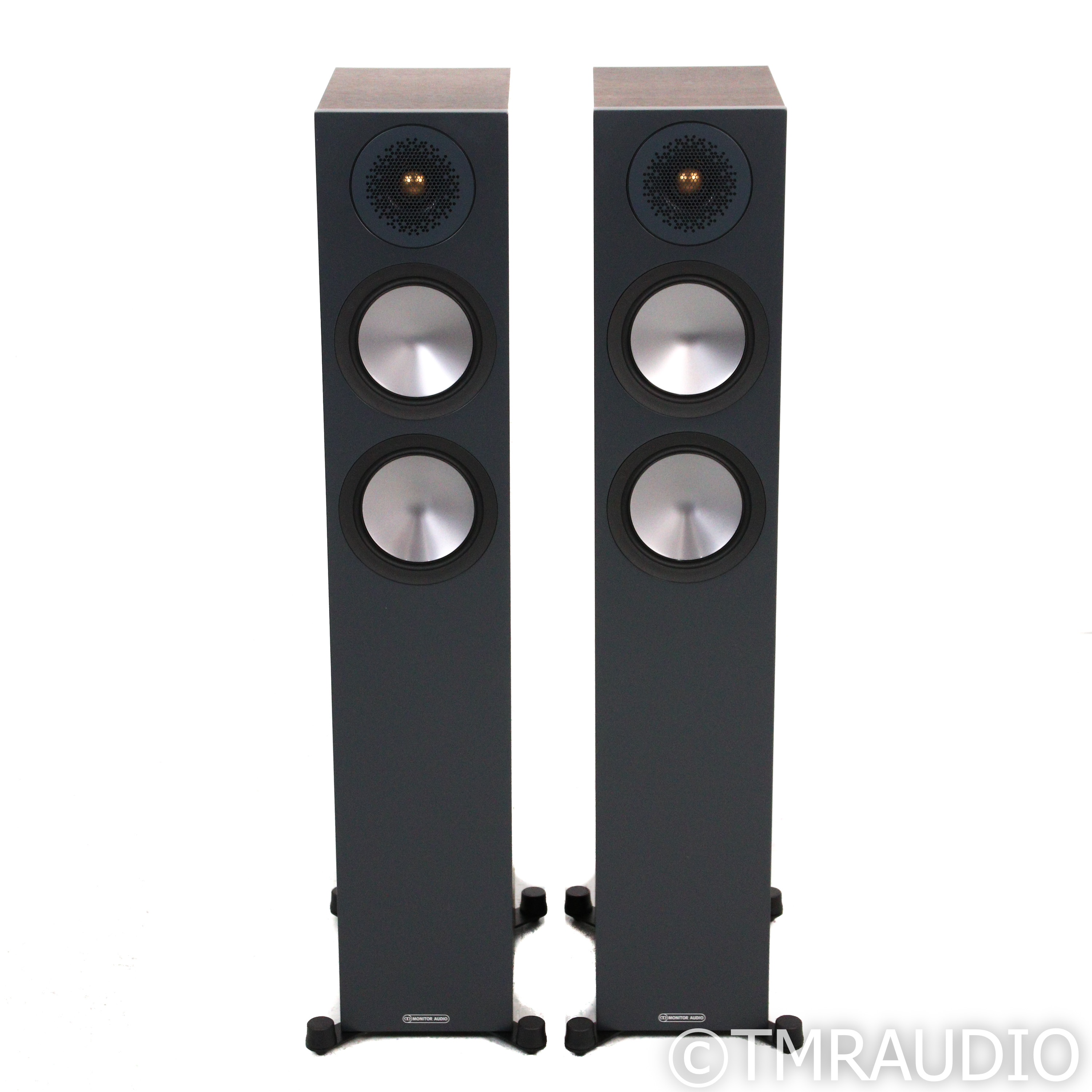 スピーカー・ウーファー MONITOR AUDIO BRONZE 200-6G Monitor Audio Bronze 200 6G Floorstanding Speakers; Walnut