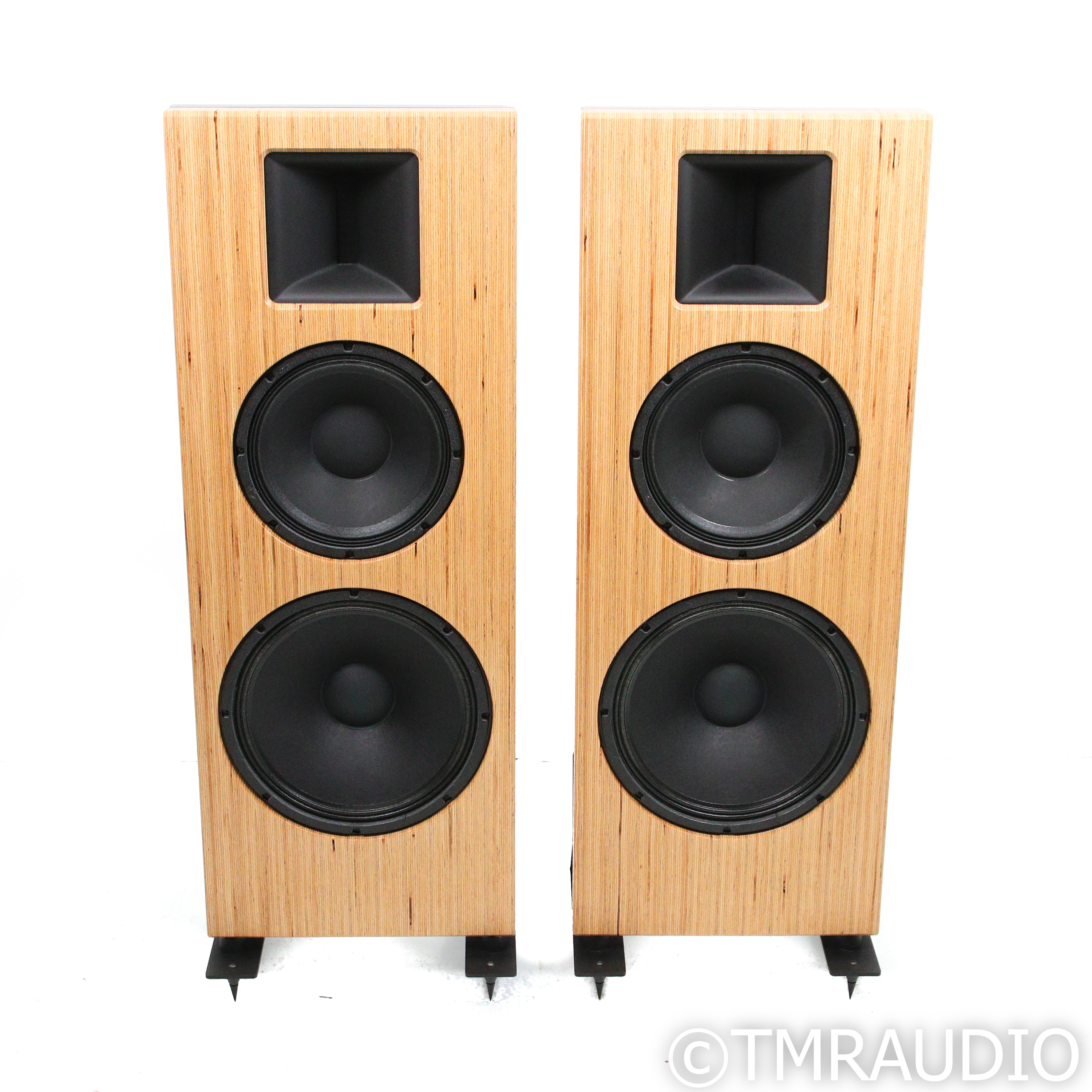Spatial Audio X3 Open Baffle Floorstanding Speakers; Natural